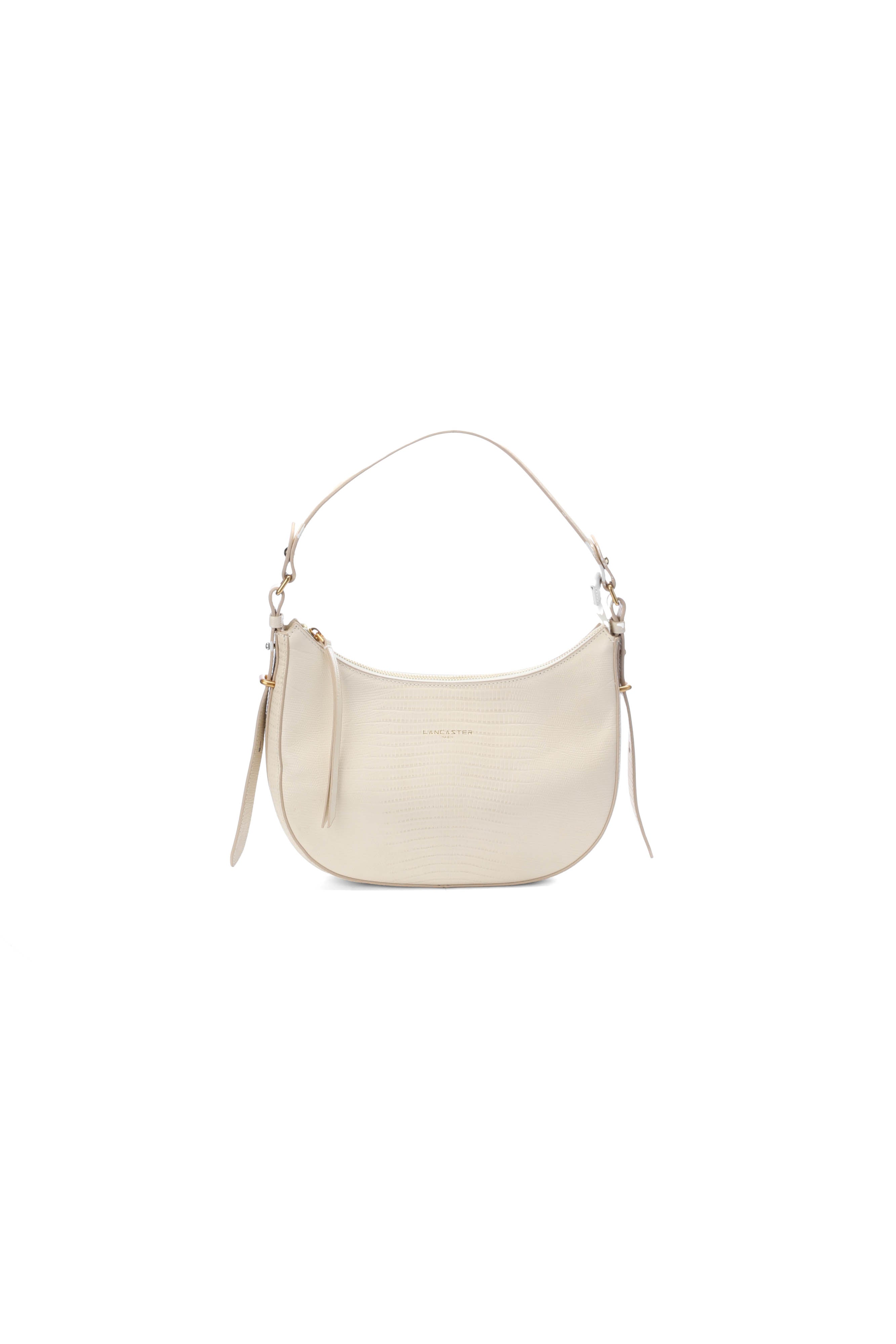 Sac baguette beige Lancaster - seconde main