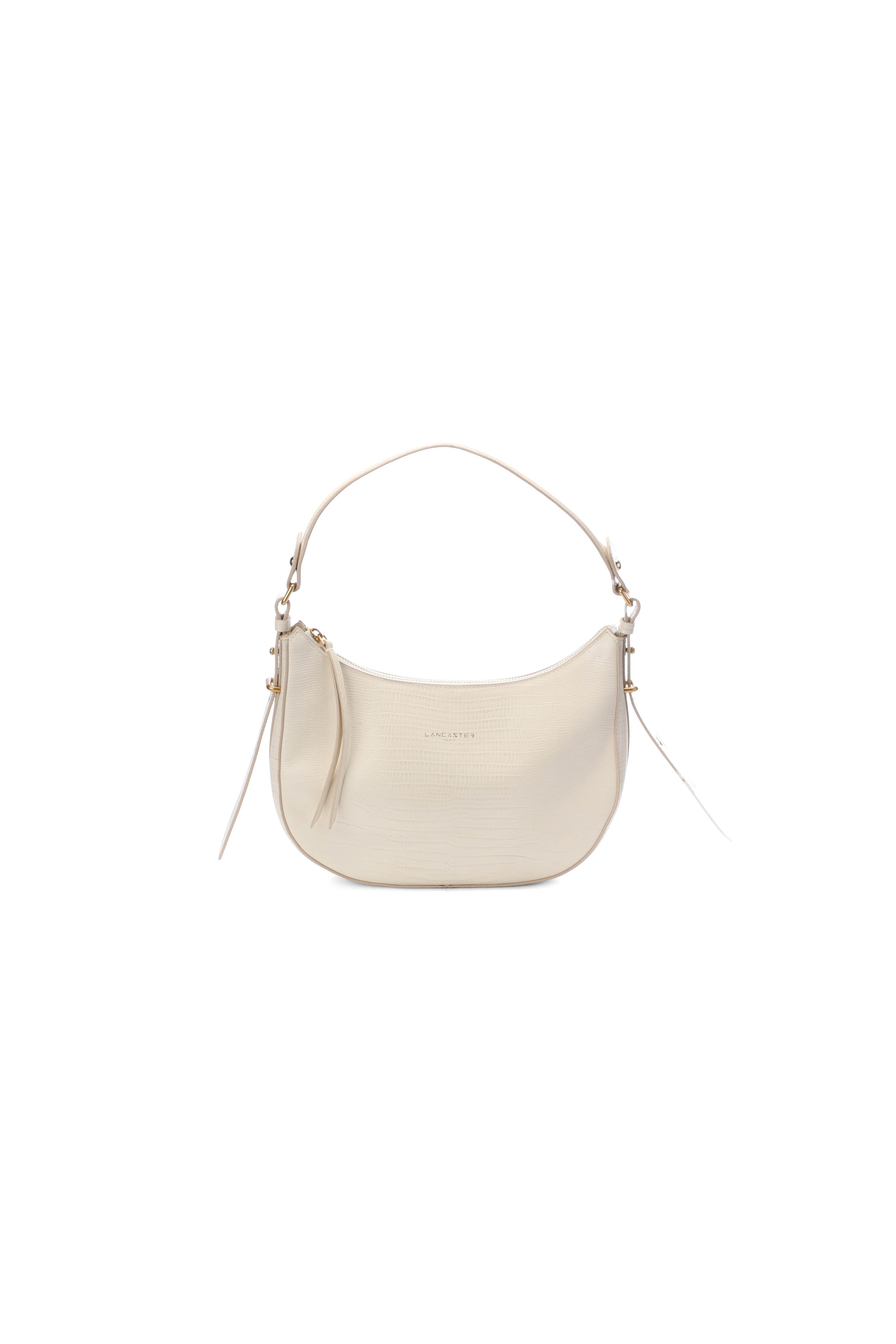 Sac baguette beige Lancaster - seconde main