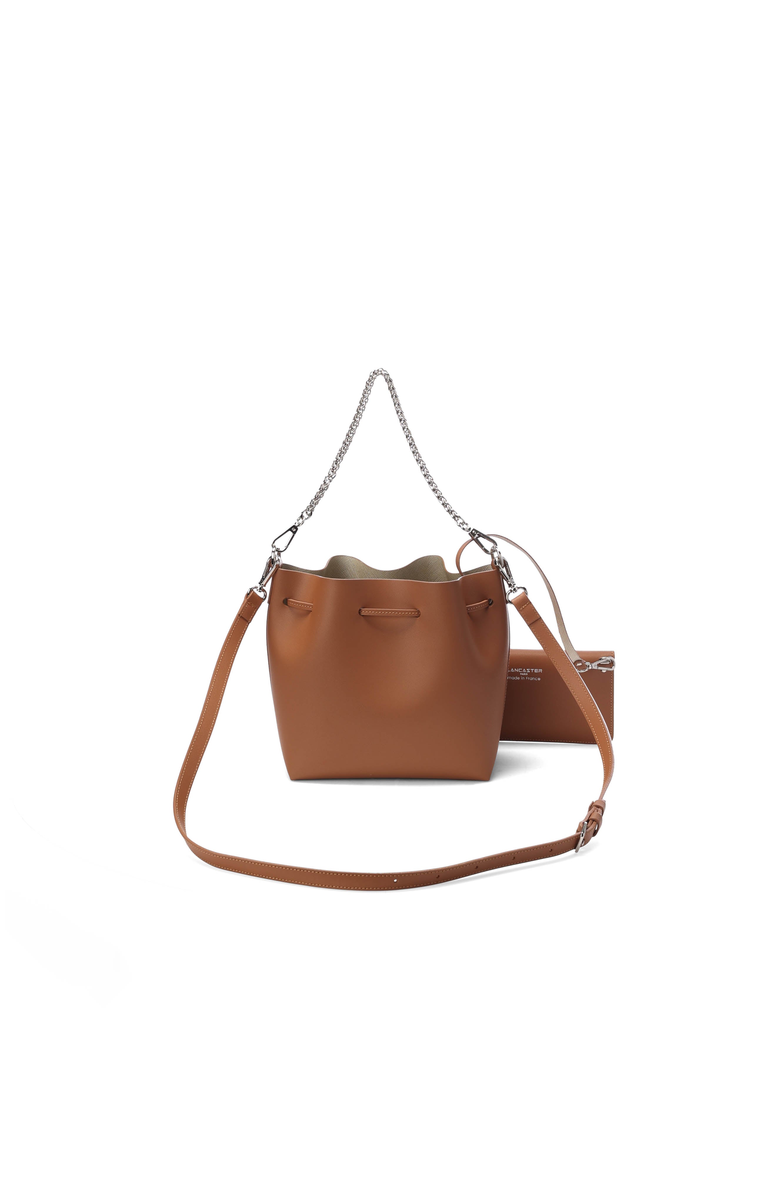 Sac bourse camel Lancaster - seconde main