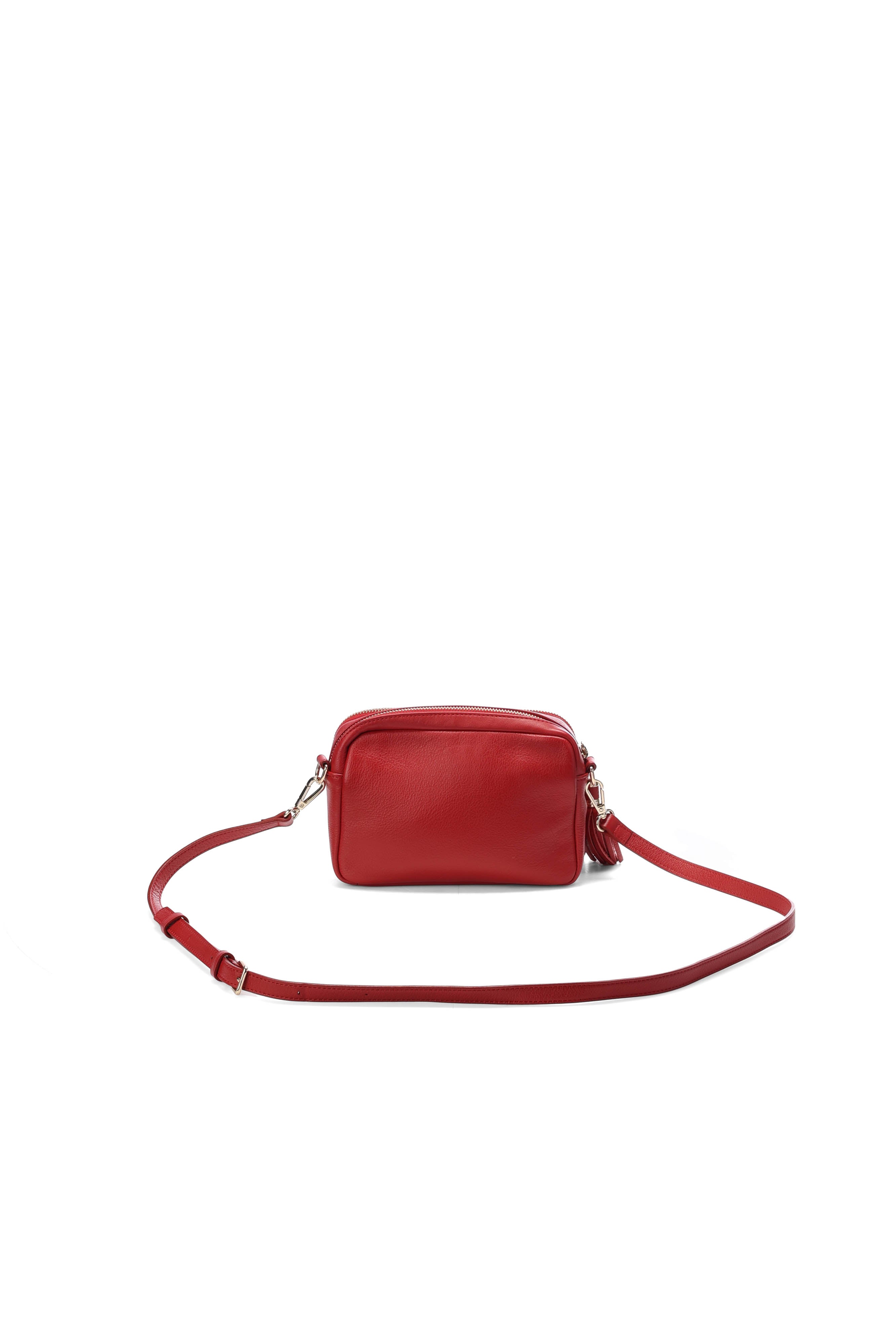 Sac besace rouge Lancaster - seconde main