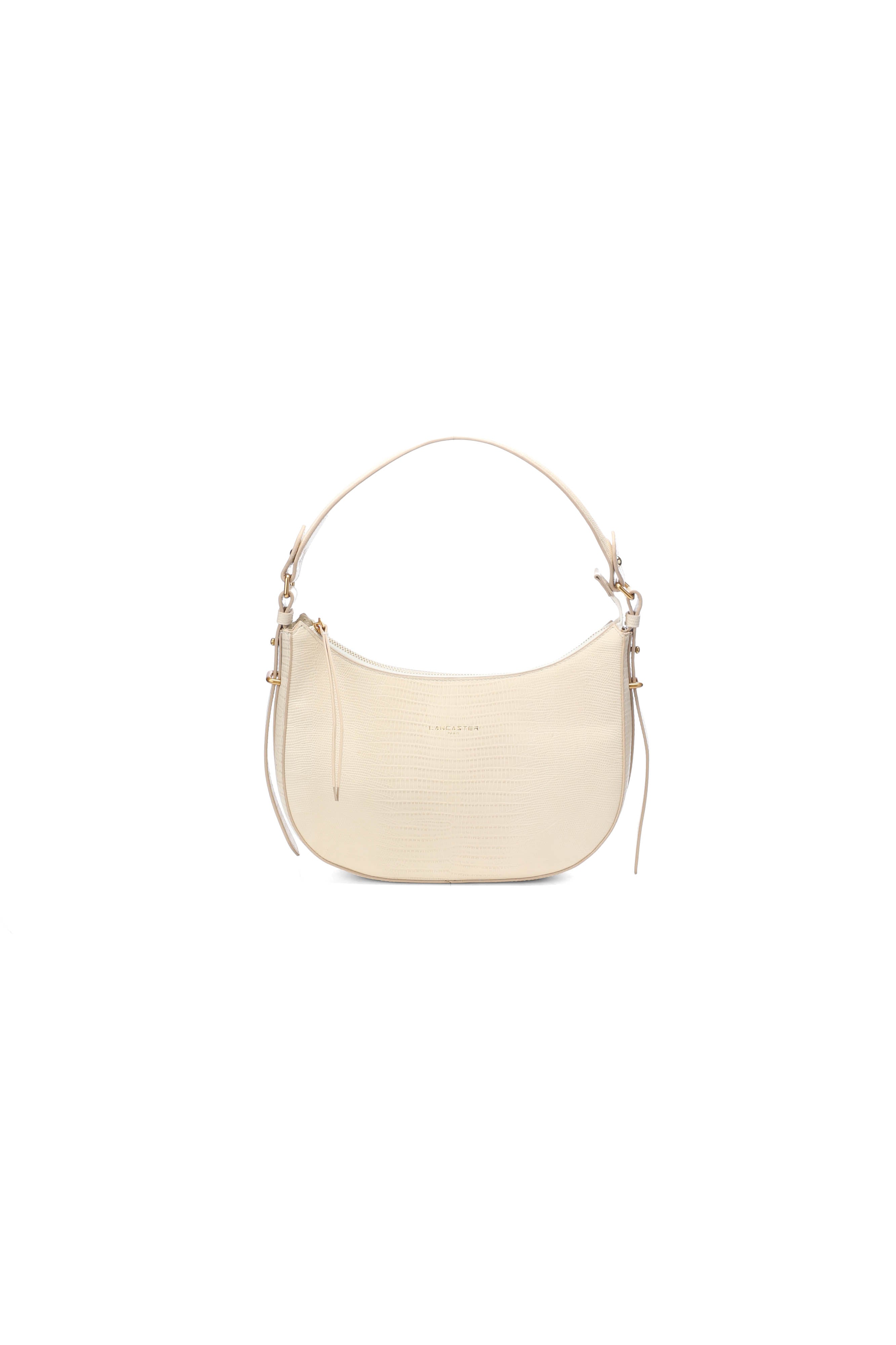 Sac baguette beige Lancaster - seconde main