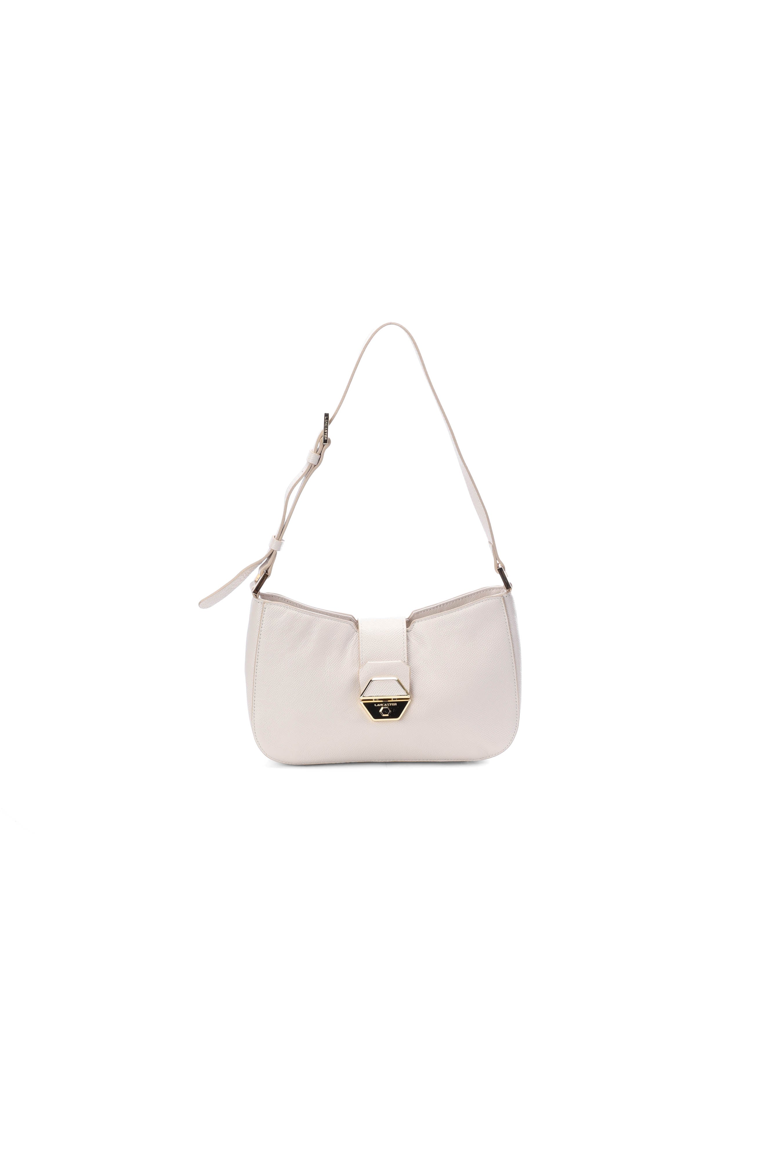Sac baguette beige Lancaster - seconde main