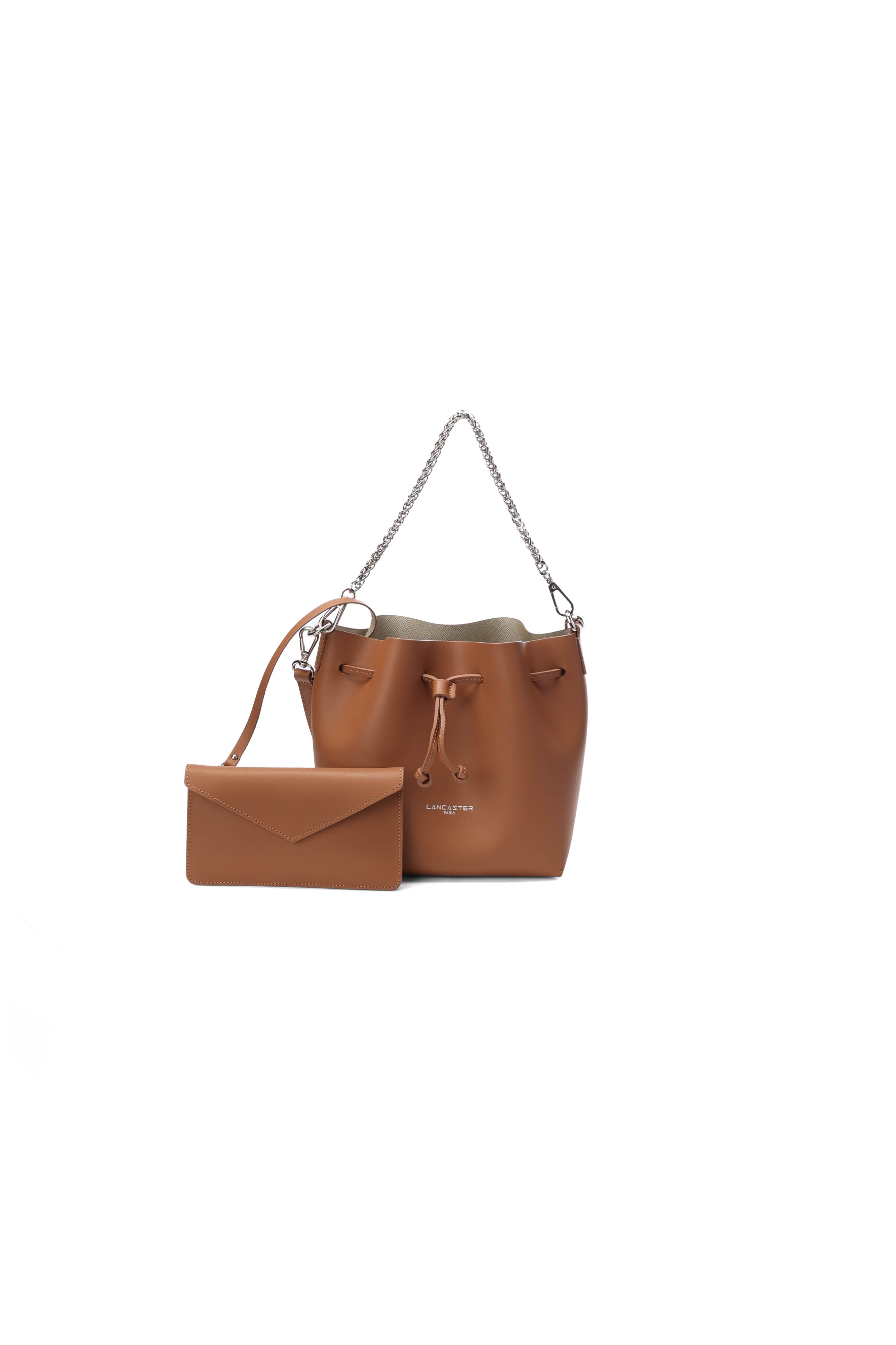 Sac bourse camel Lancaster - seconde main