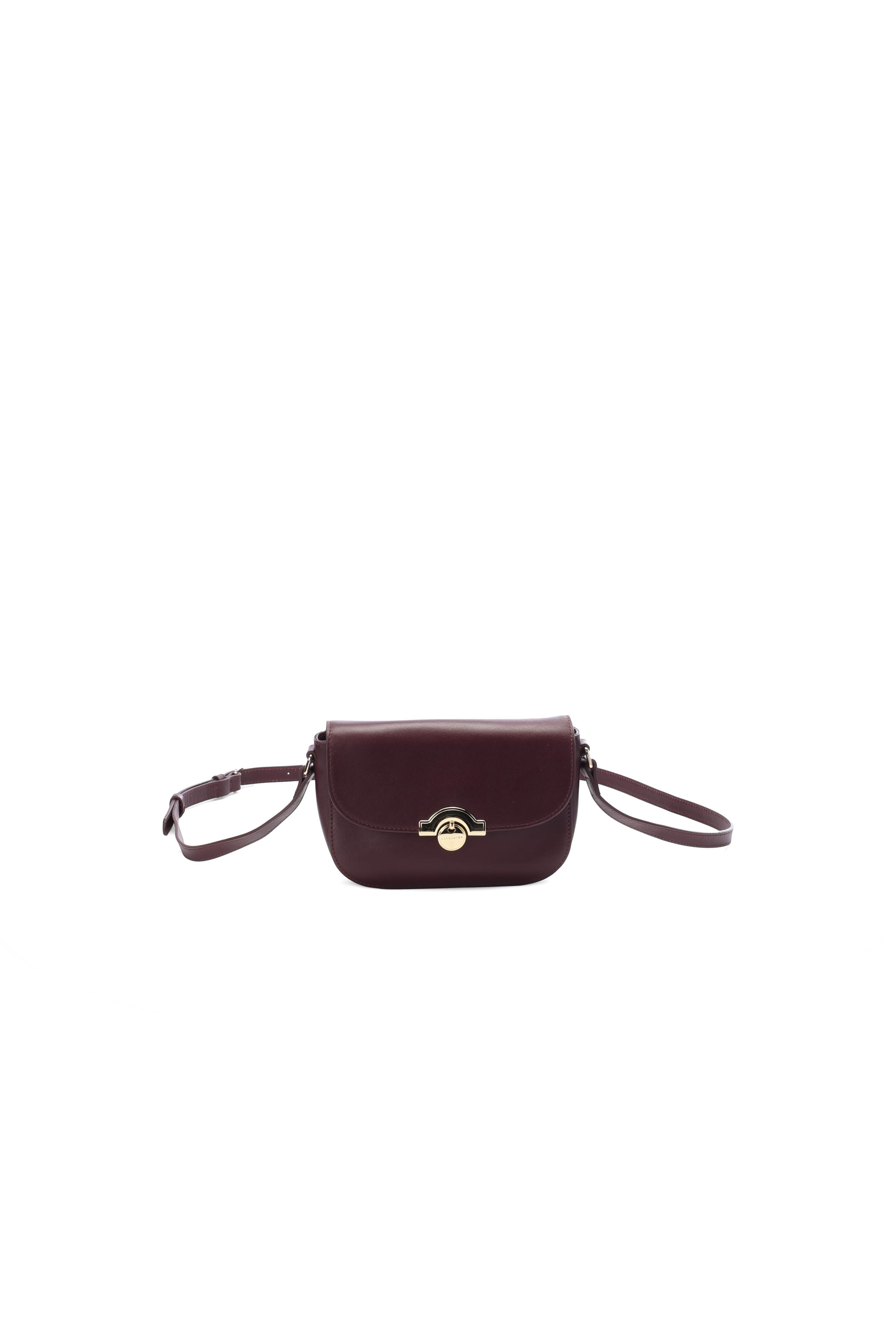 Sac besace bordeaux Lancaster - seconde main