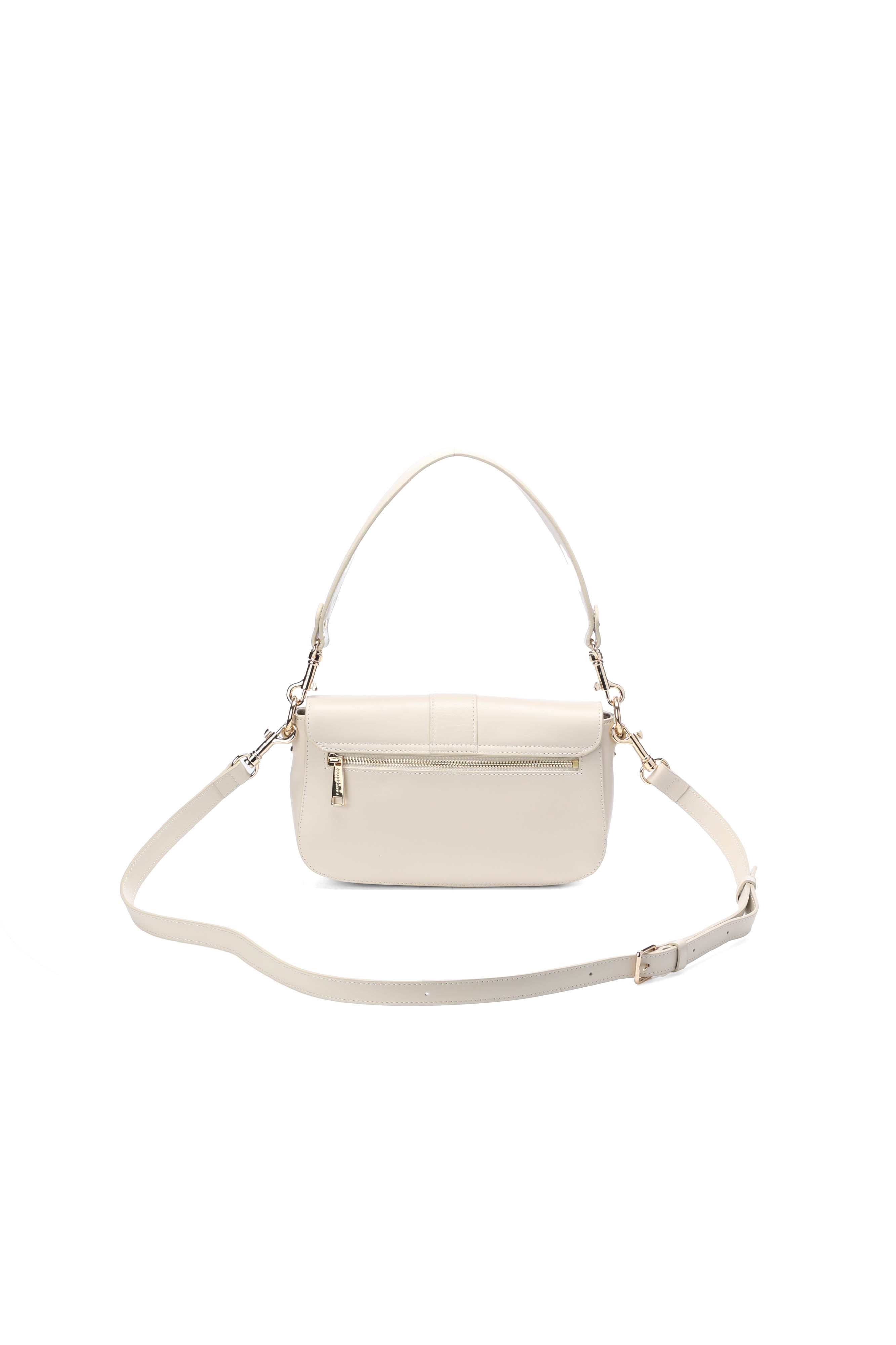 Sac baguette beige Lancaster - seconde main