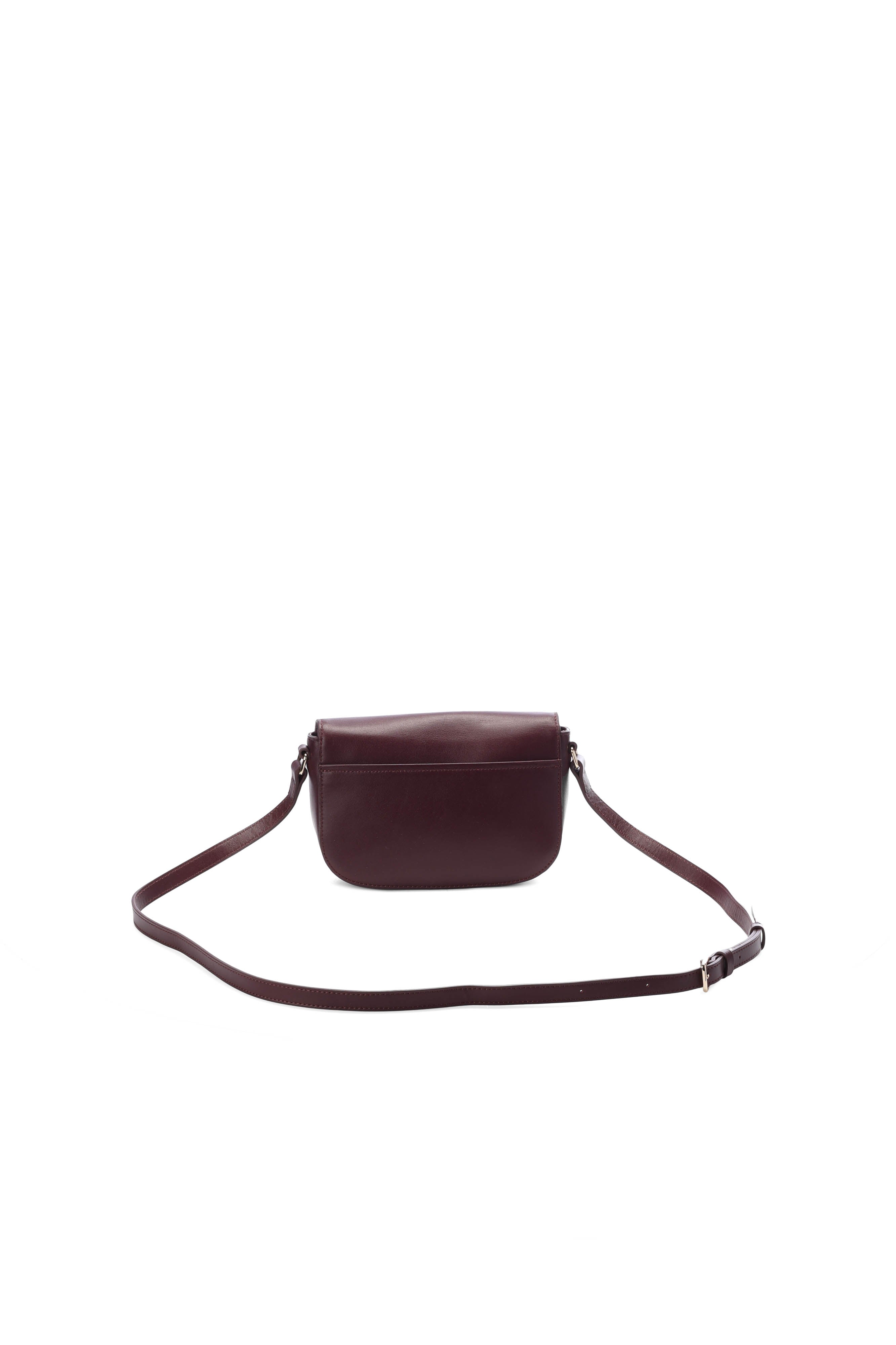 Sac besace bordeaux Lancaster - seconde main