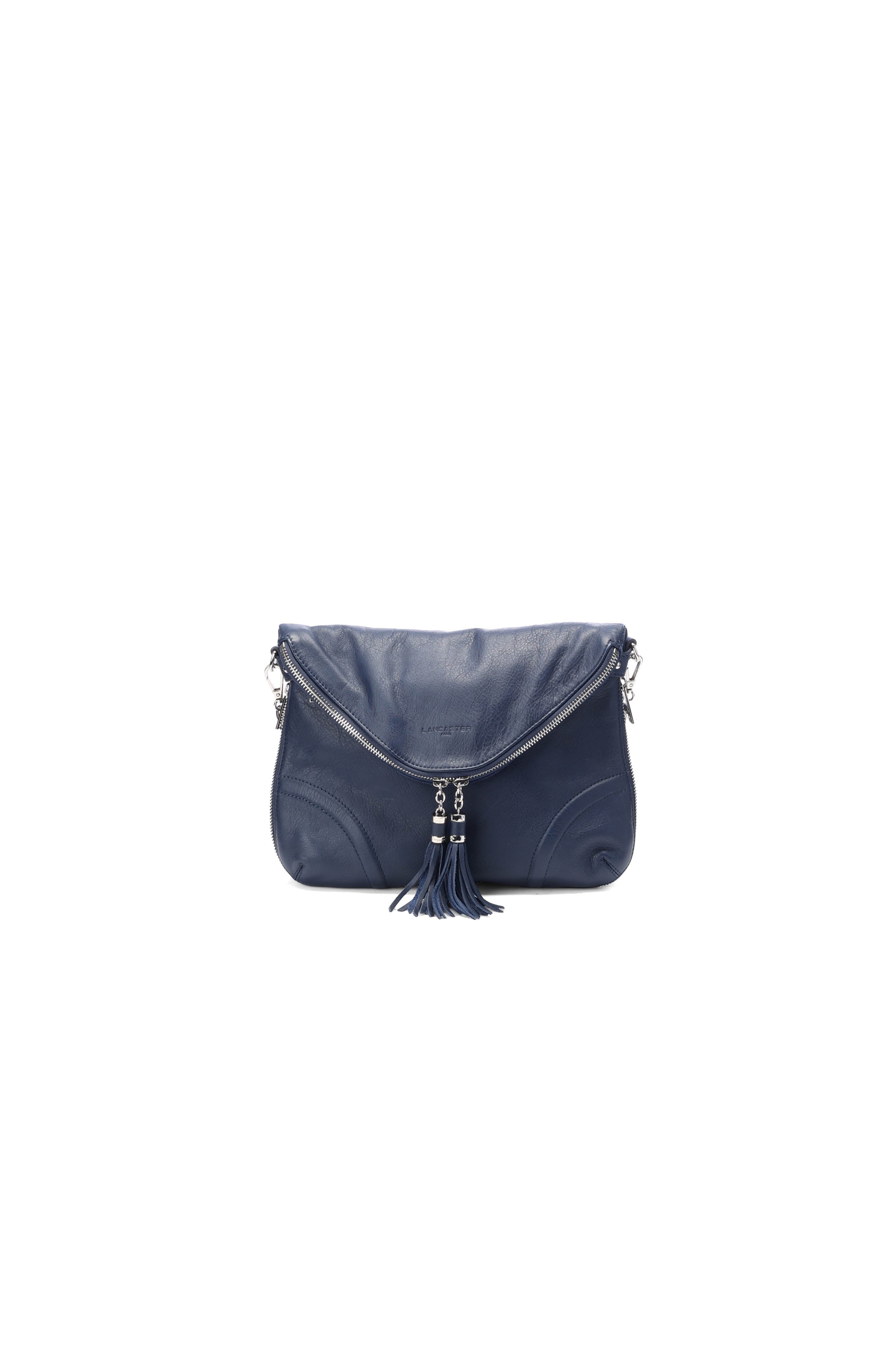Sac à main bleu foncé Lancaster - seconde main