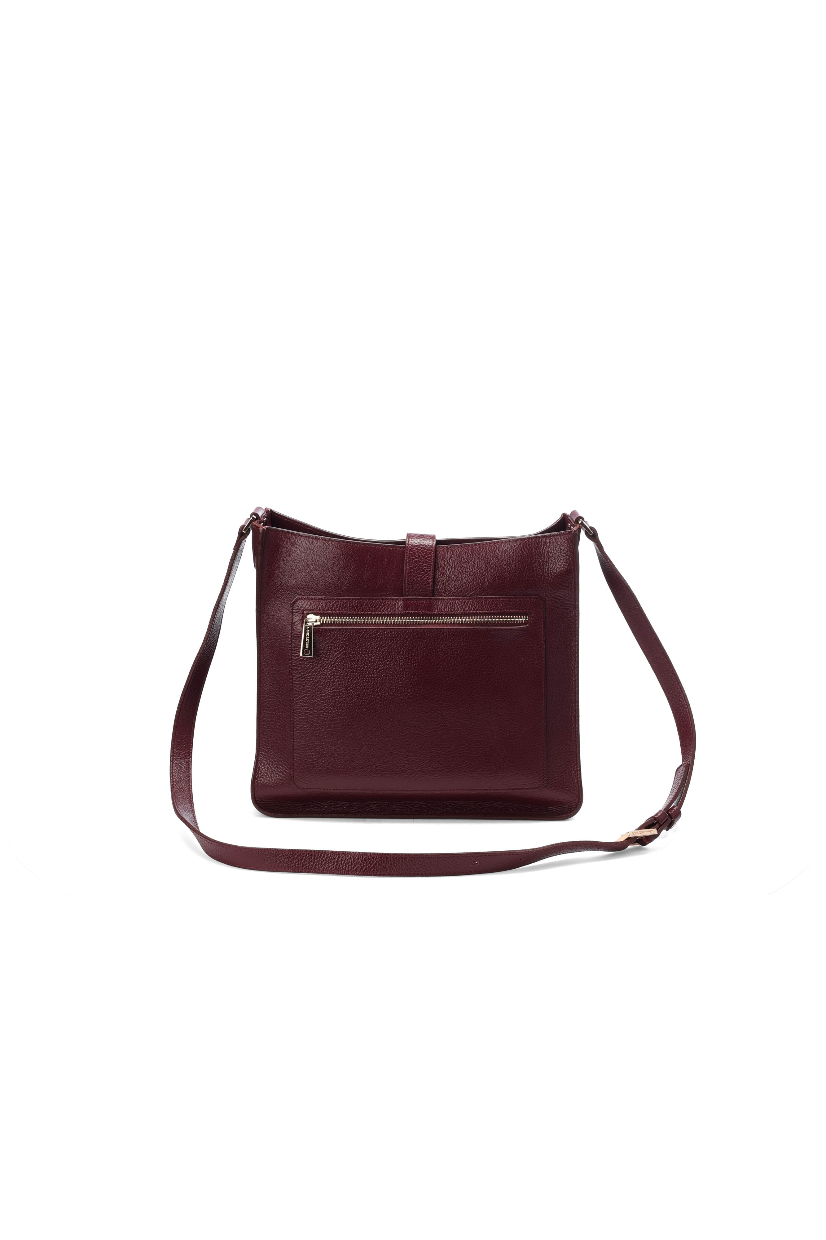 Sac à main bordeaux Lancaster - seconde main