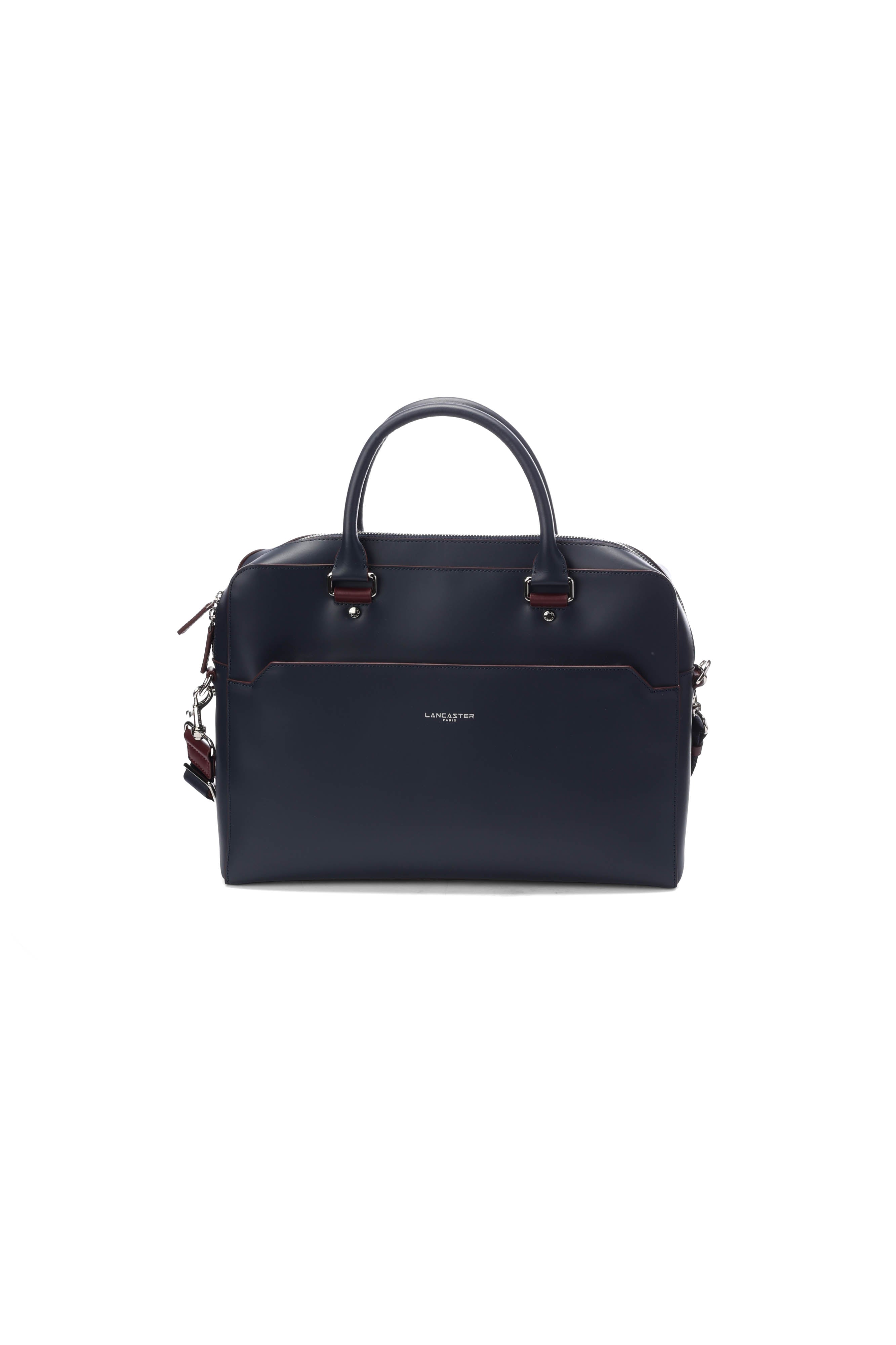 Cartable bleu foncé Lancaster - seconde main