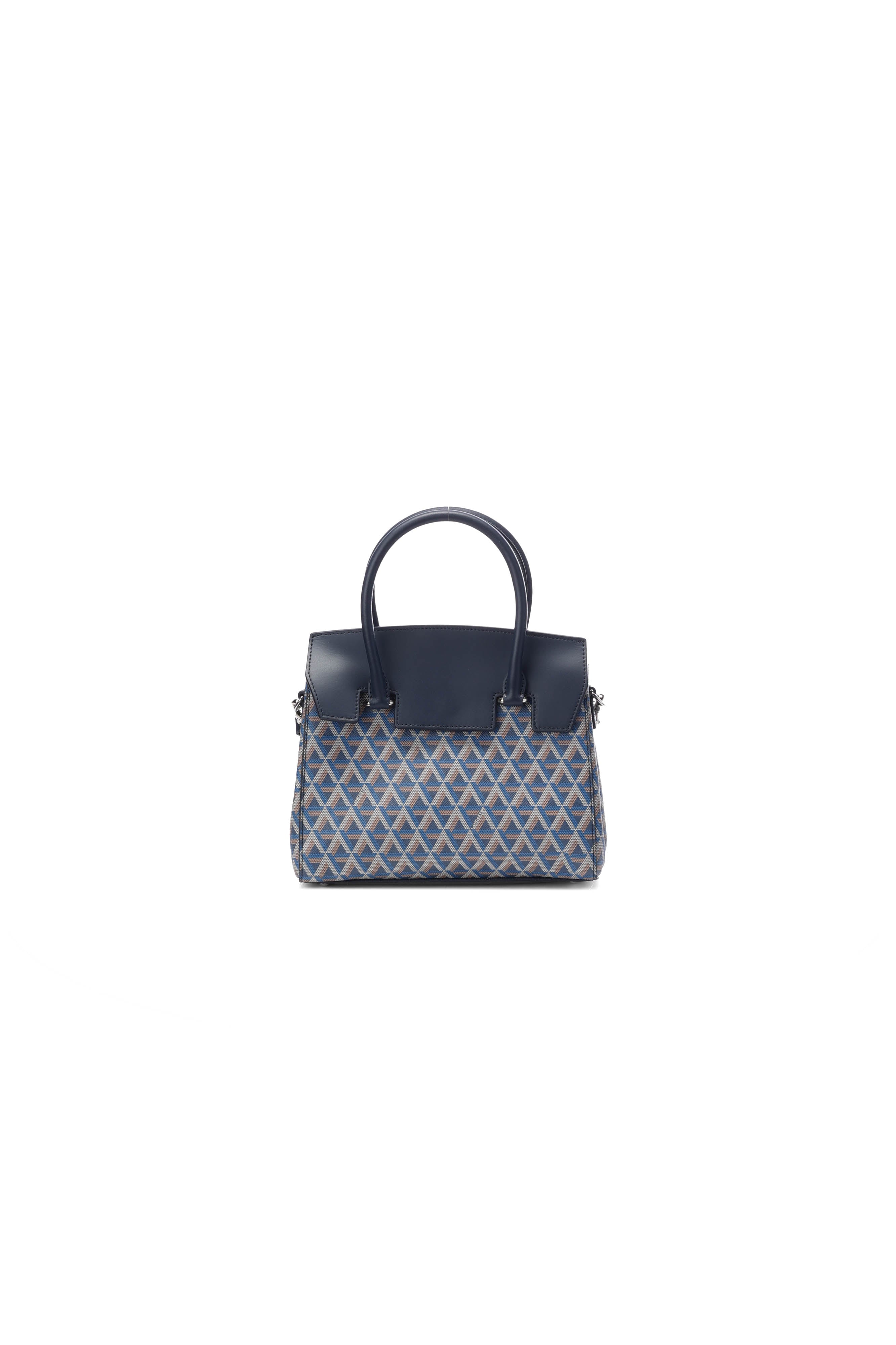 Sac à main bleu foncé Lancaster - seconde main