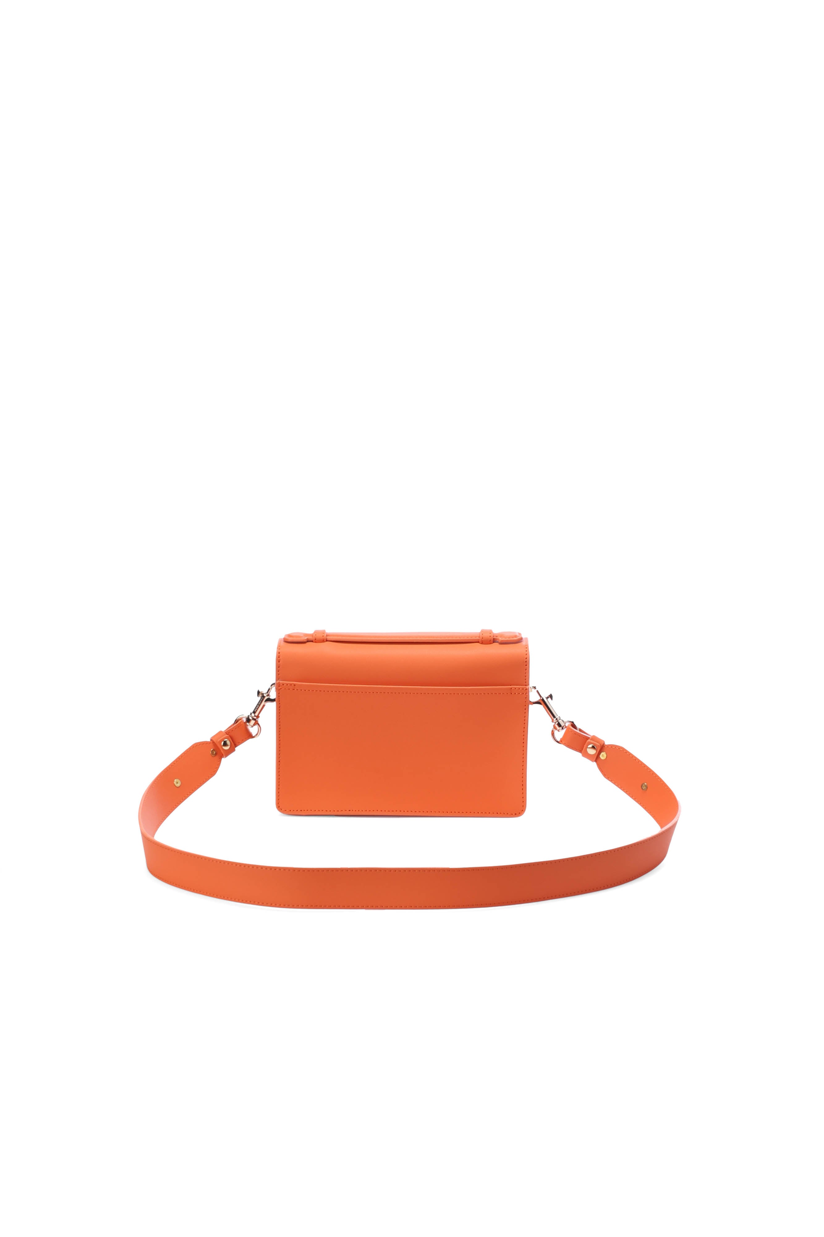 Sac baguette orange Lancaster - seconde main