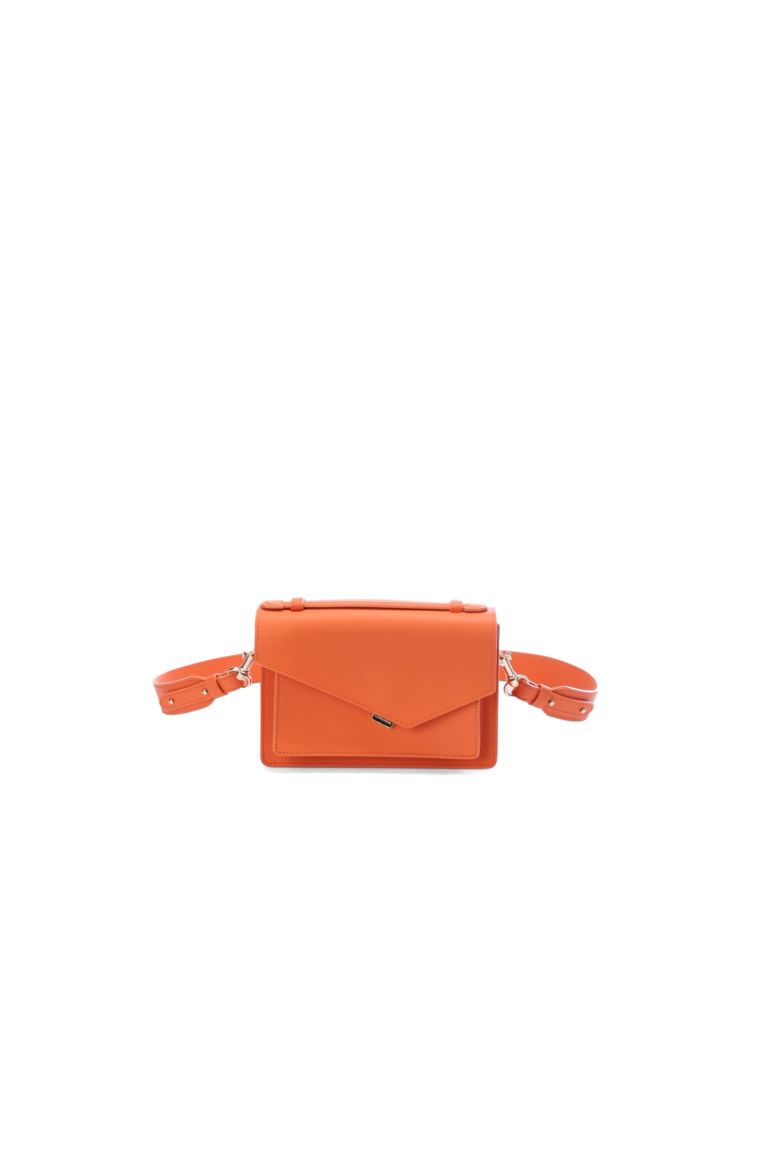 Sac baguette orange Lancaster - seconde main