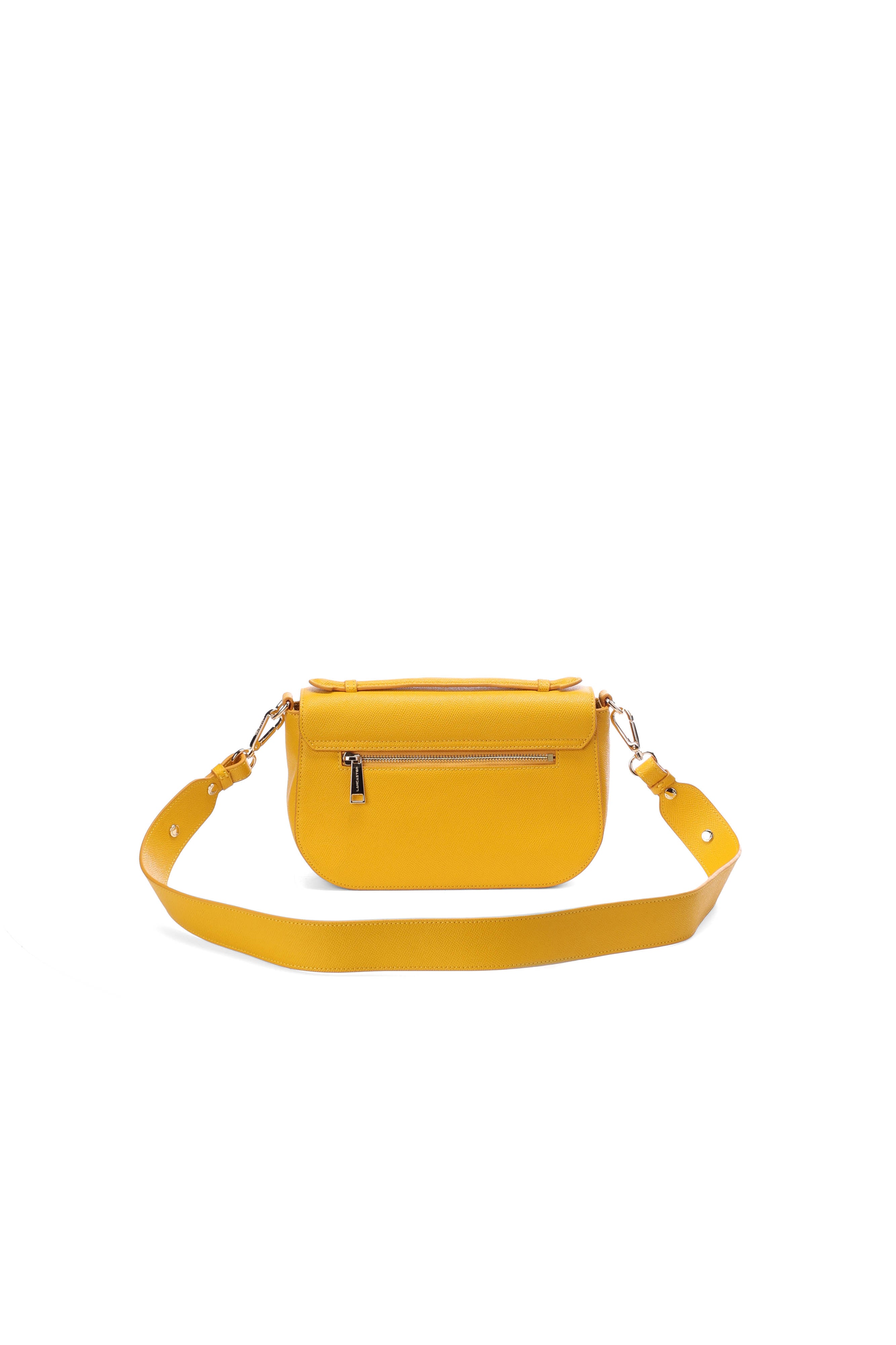 Sac baguette jaune Lancaster - seconde main