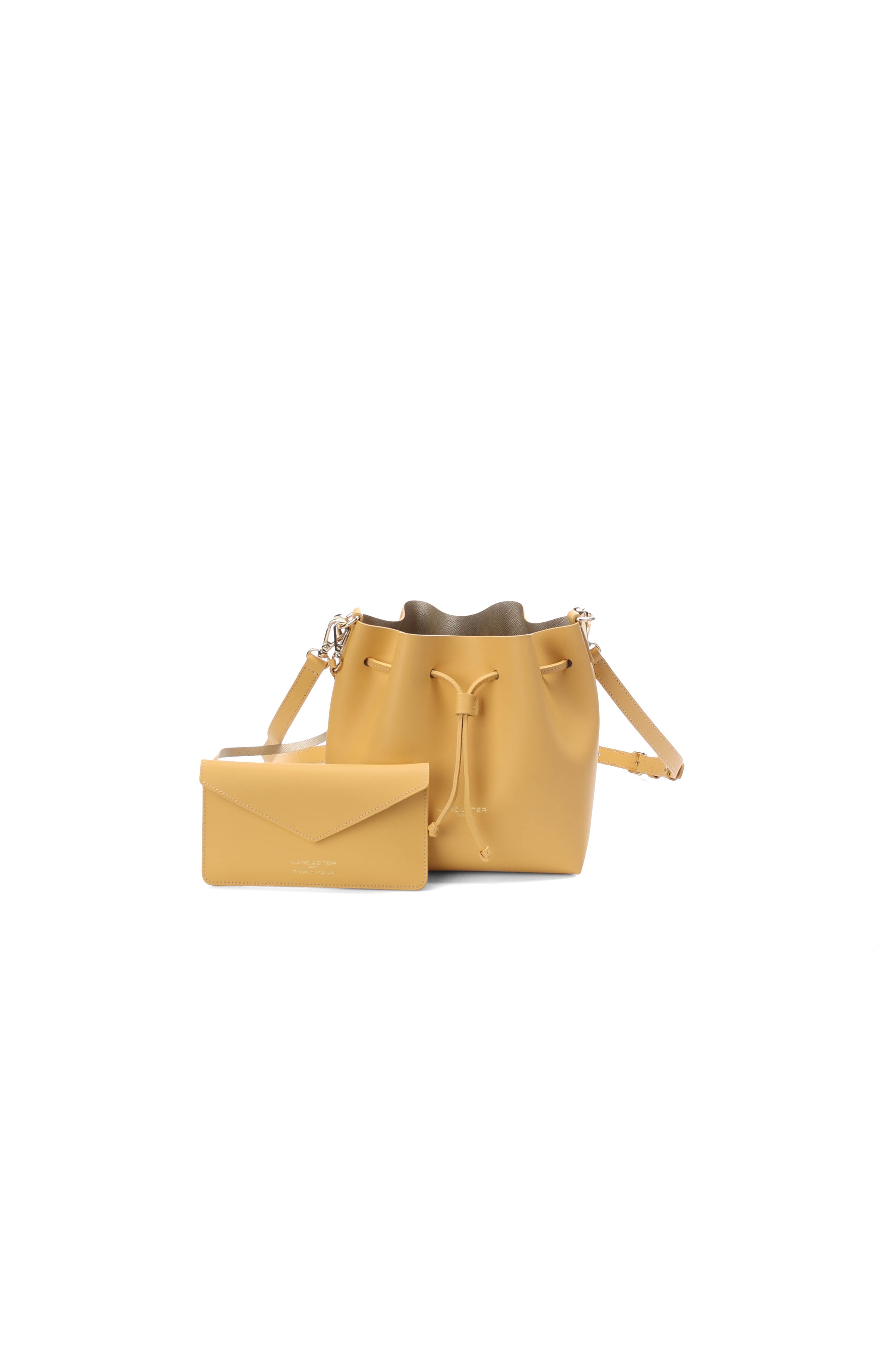 Sac bourse jaune Lancaster - seconde main