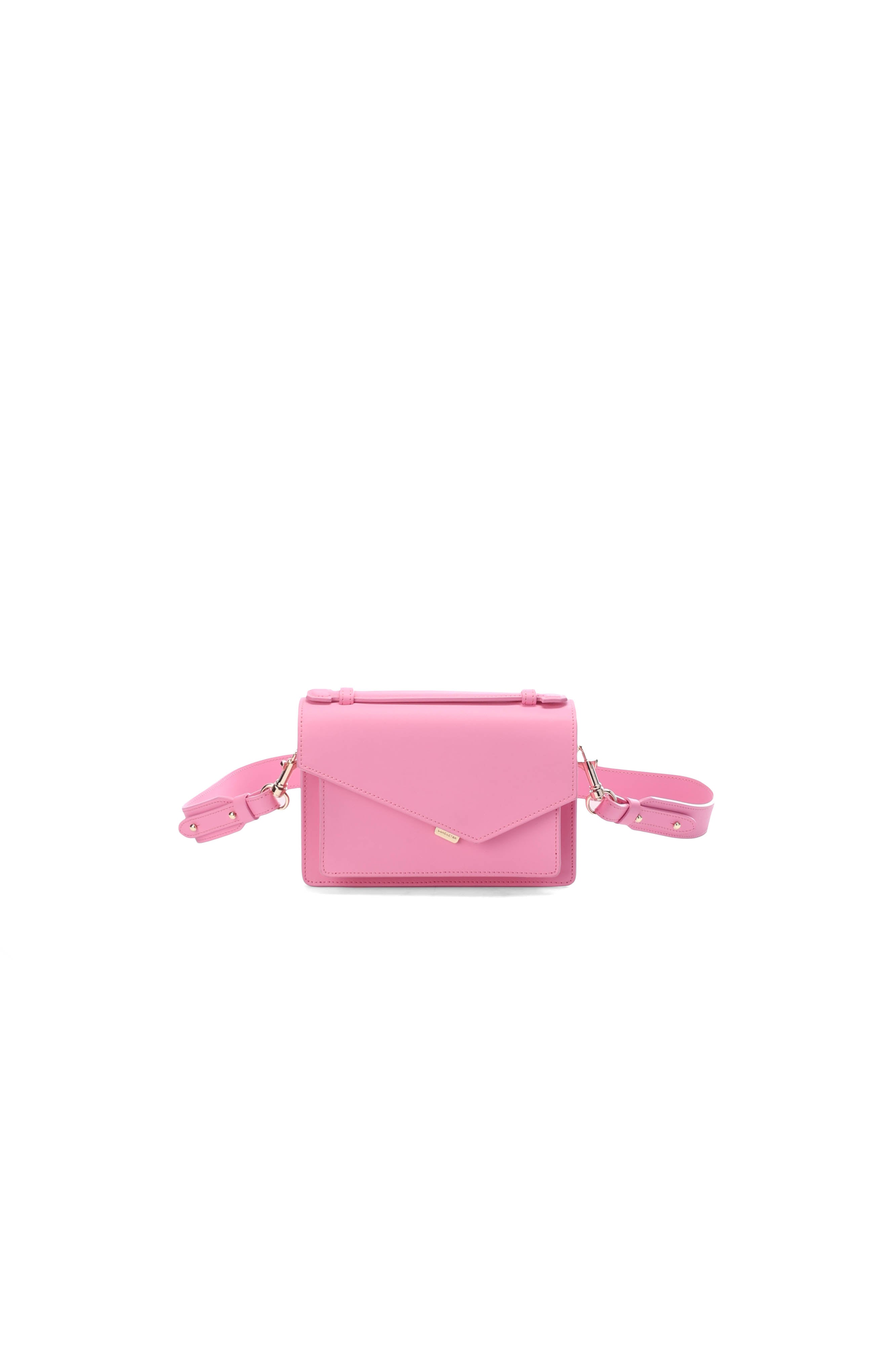 Sac baguette rose Lancaster - seconde main