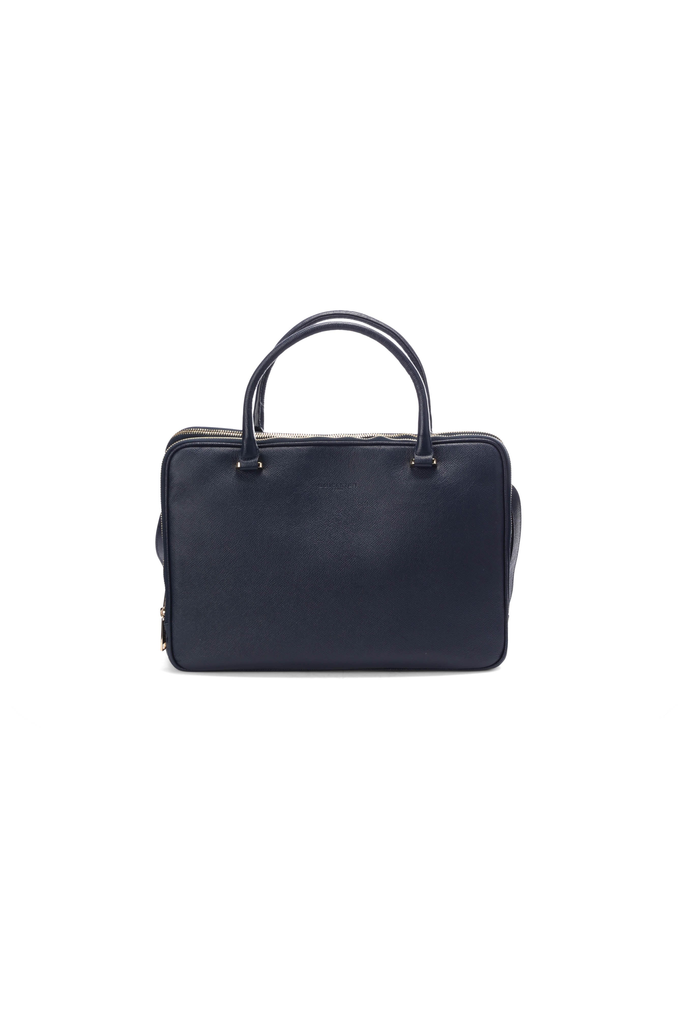 Sac à main bleu foncé Lancaster - seconde main