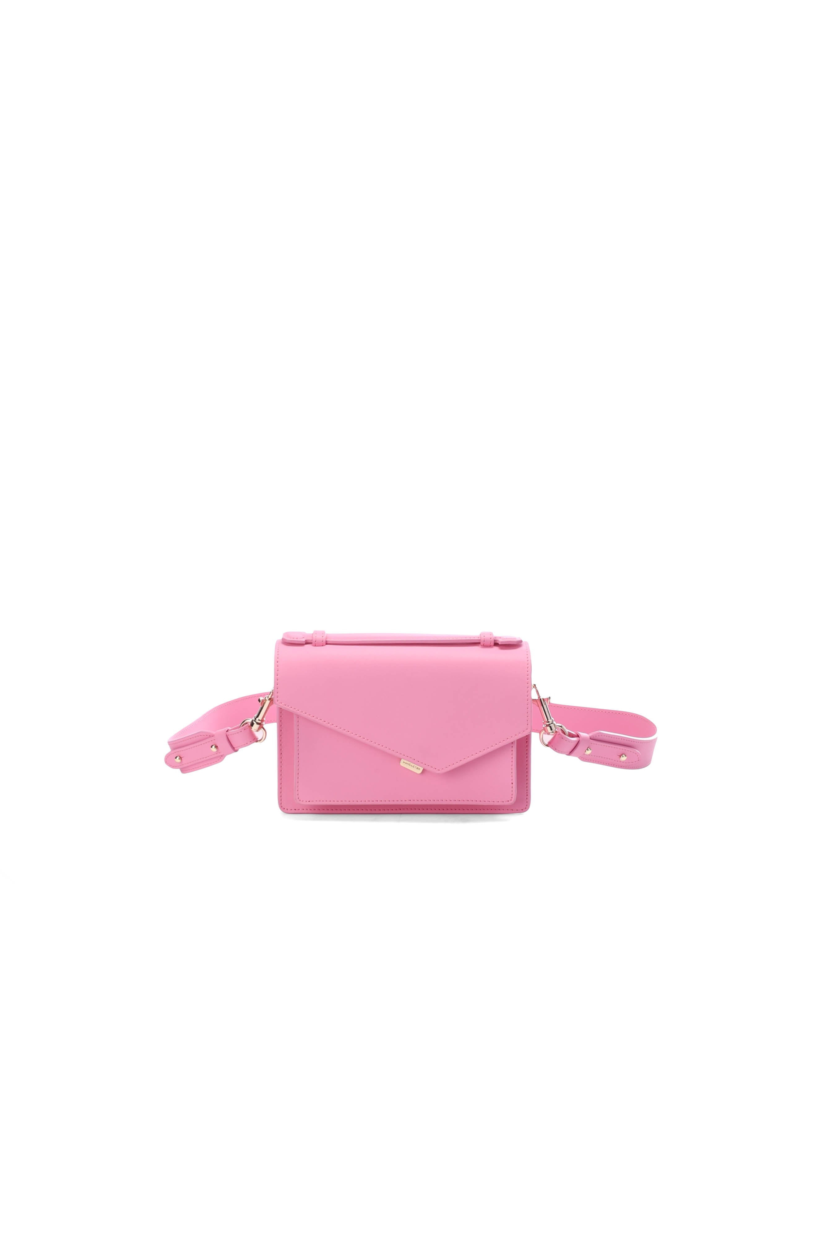 Sac baguette rose Lancaster - seconde main
