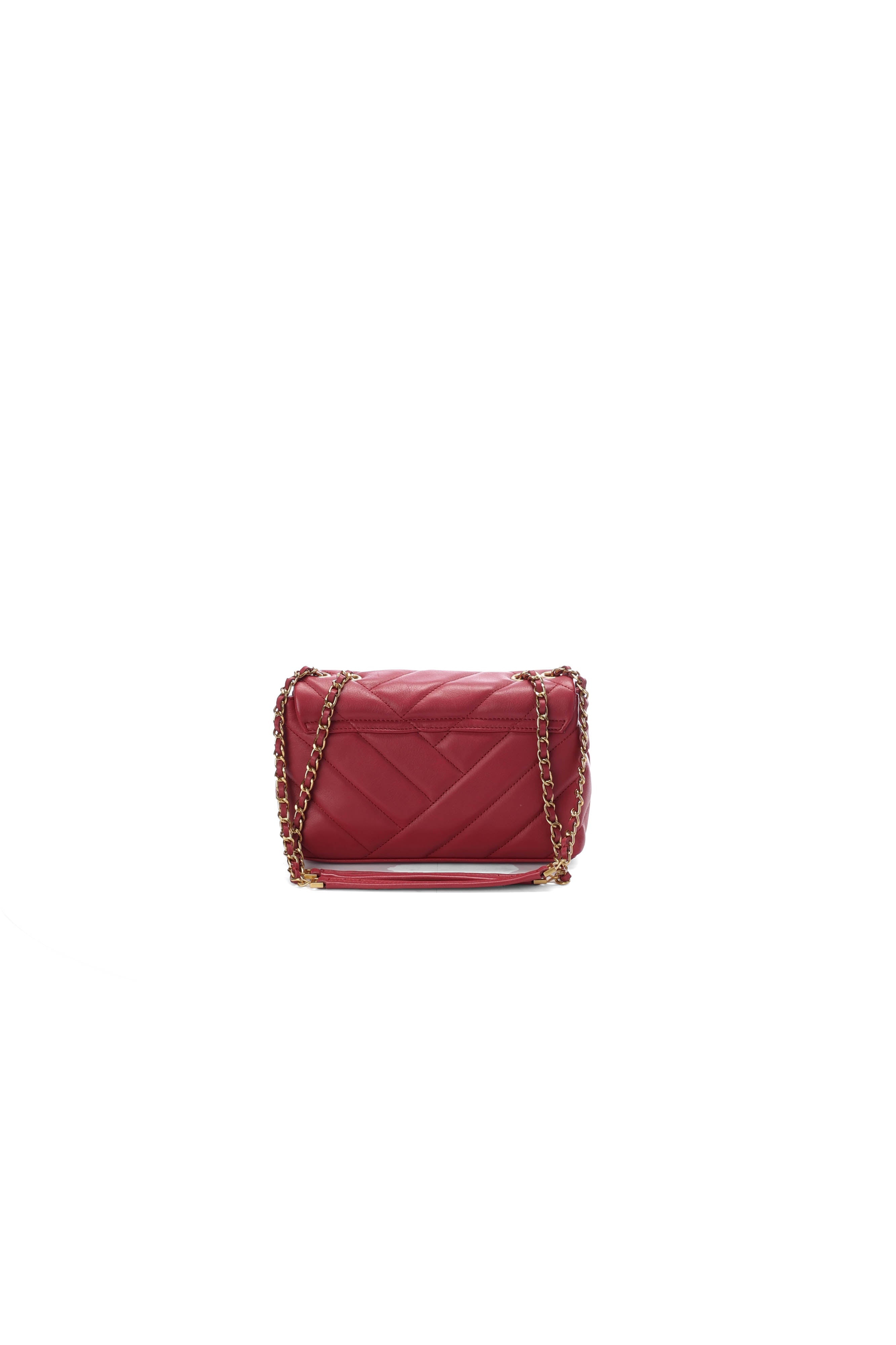 Sac baguette framboise Lancaster - seconde main