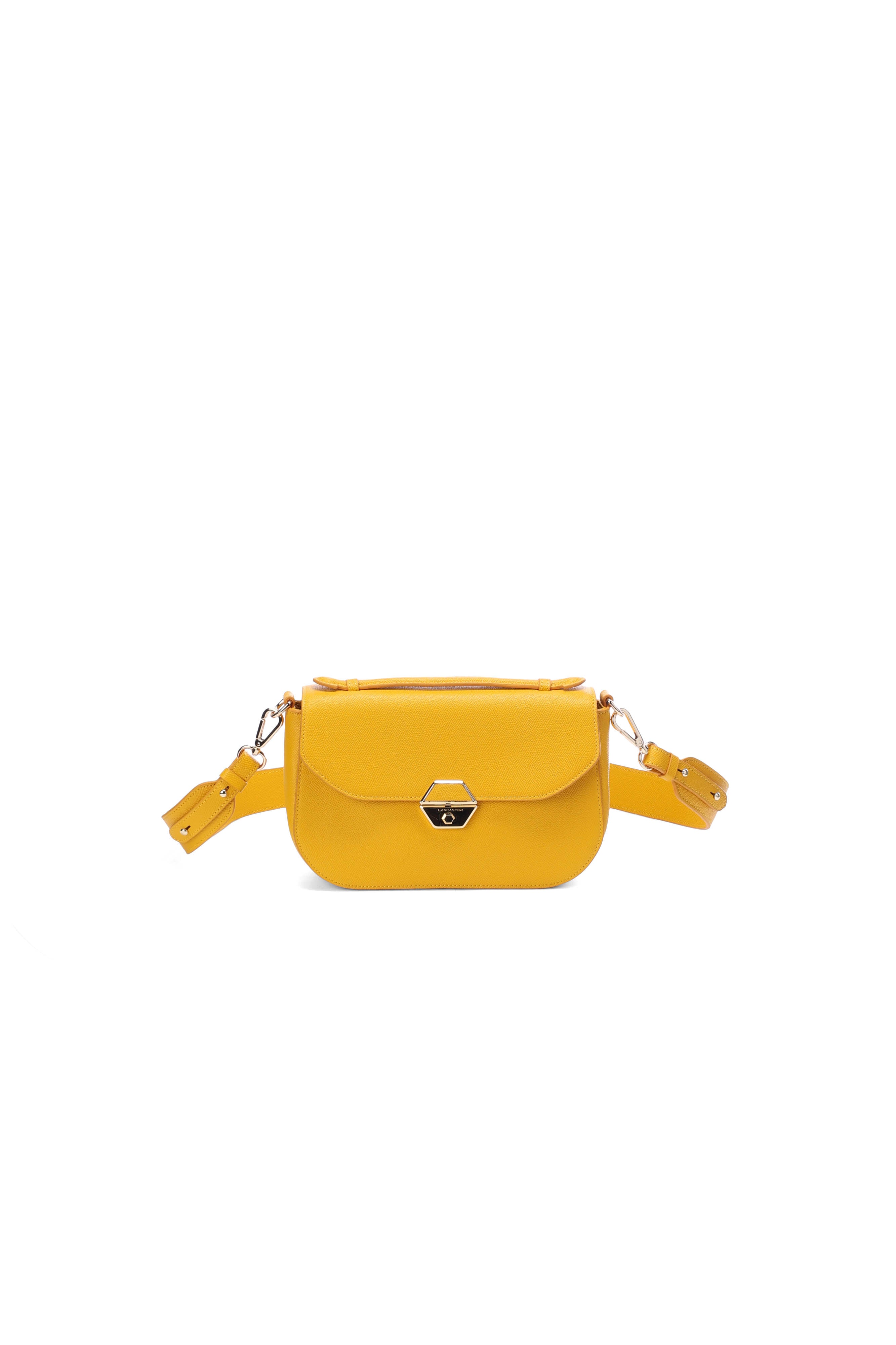 Sac baguette jaune Lancaster - seconde main