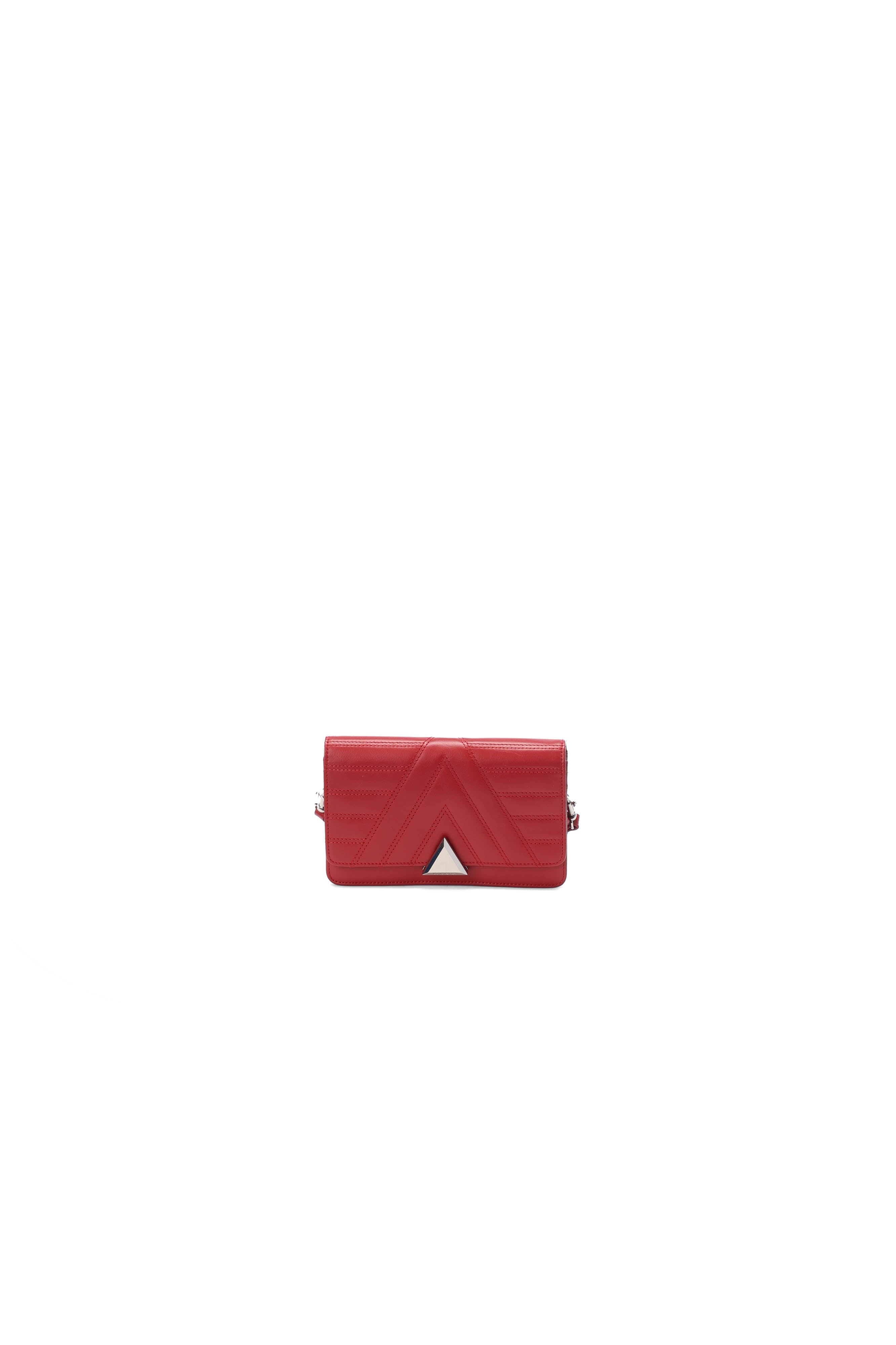 Sac besace rouge Lancaster - seconde main