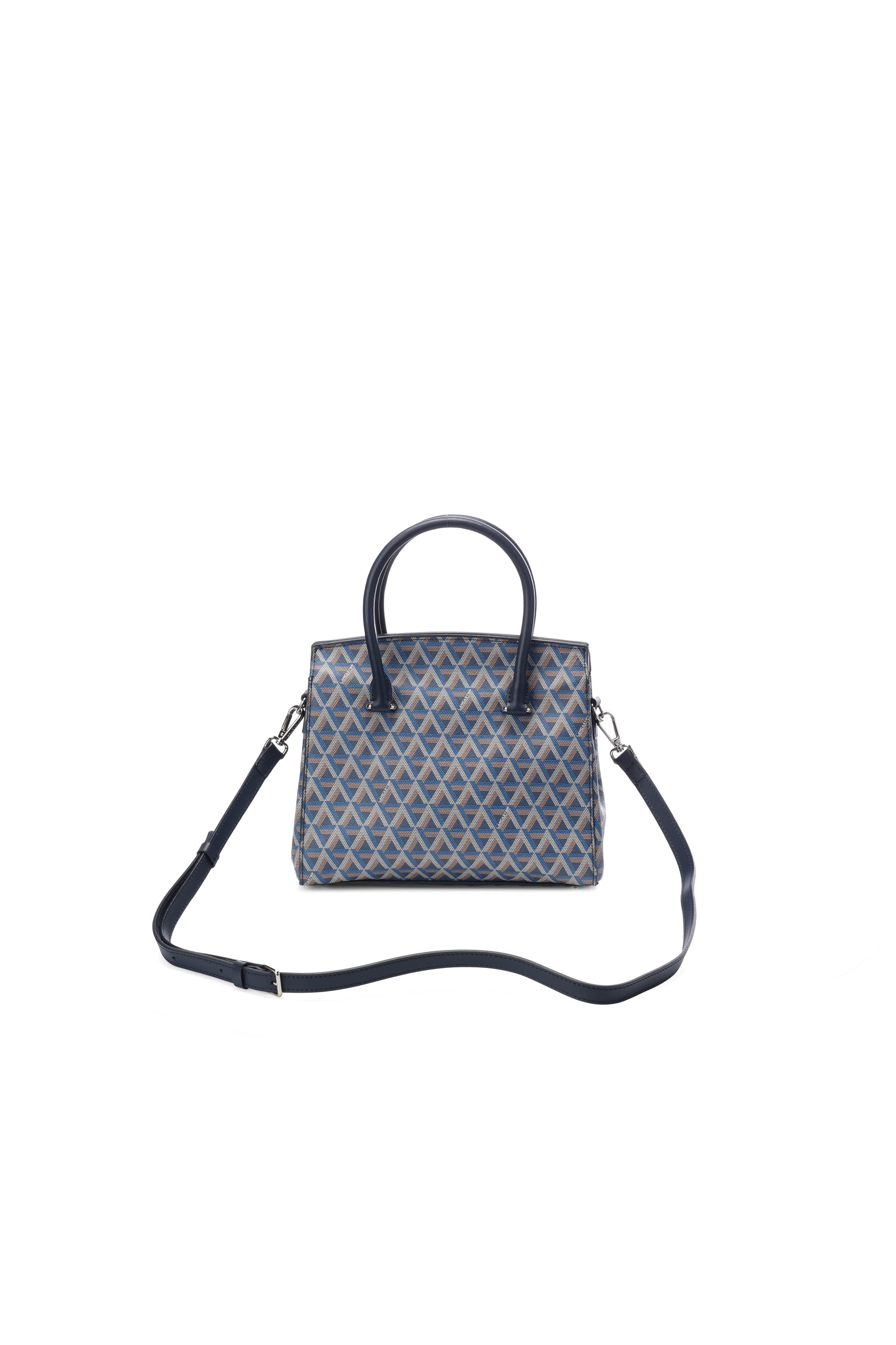 Sac à main bleu foncé Lancaster - seconde main