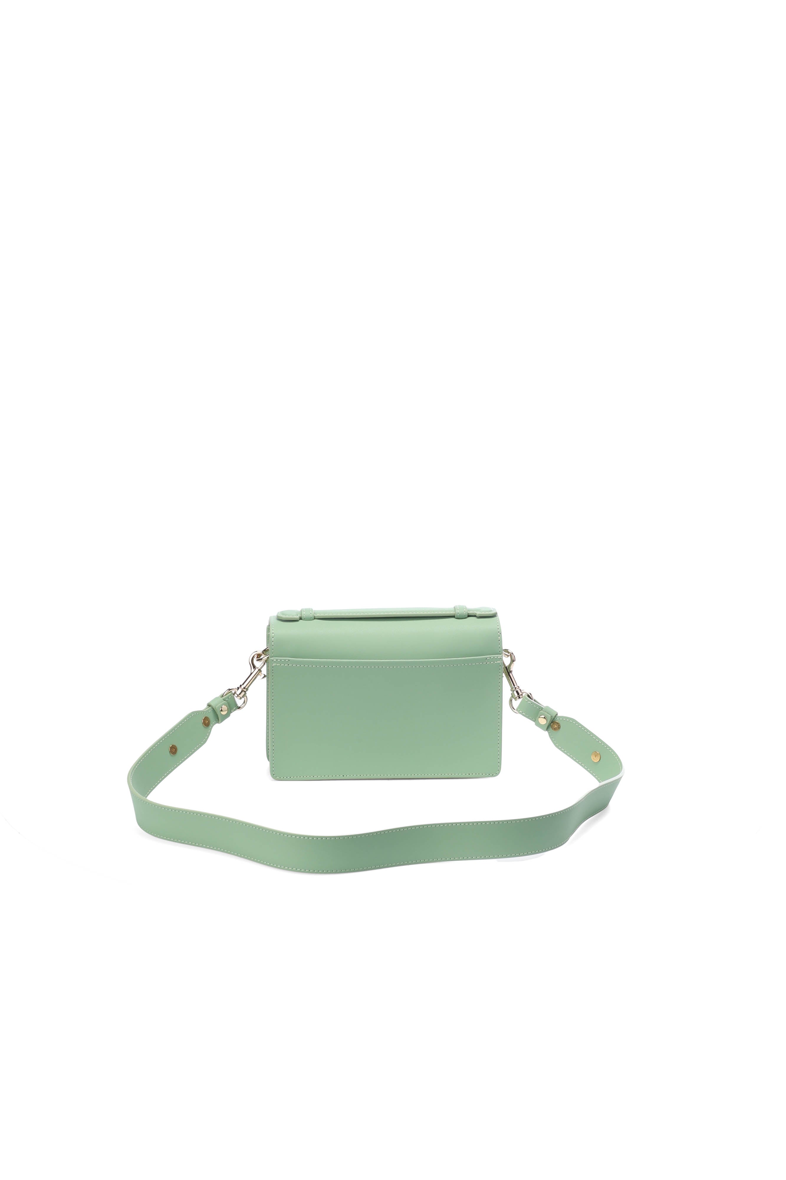 Sac baguette vert Lancaster - seconde main