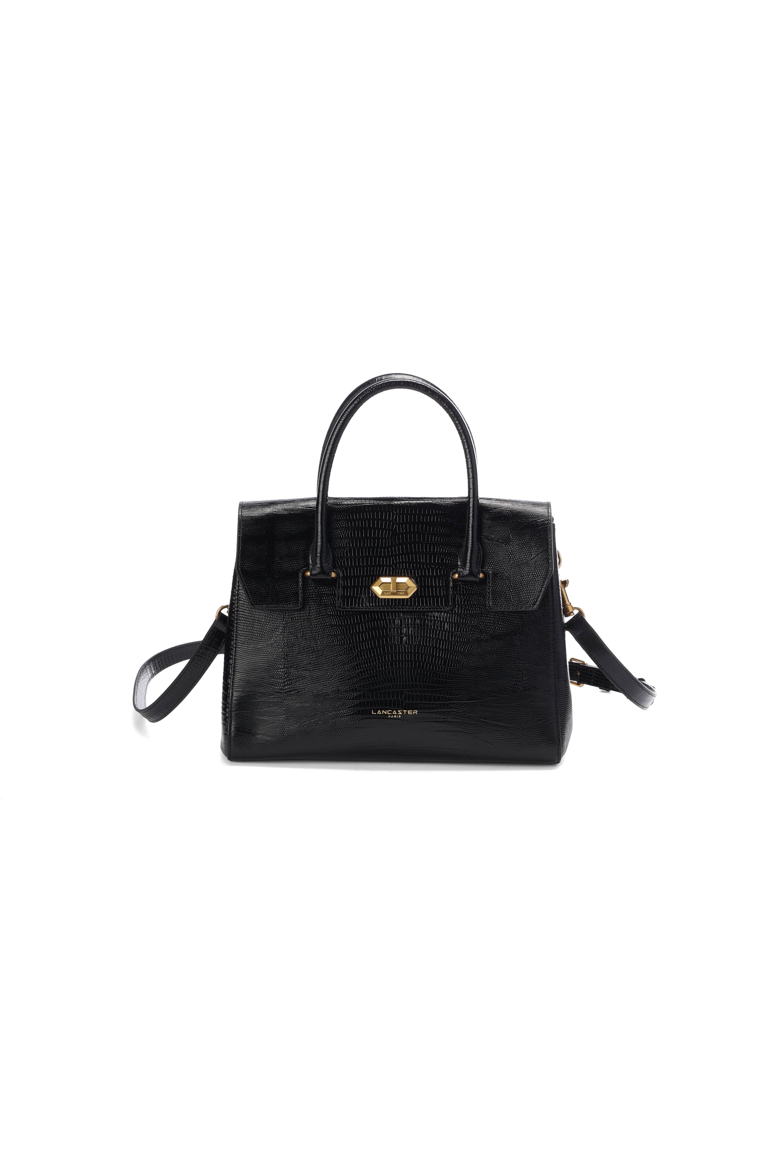 Sac à main noir Lancaster - seconde main