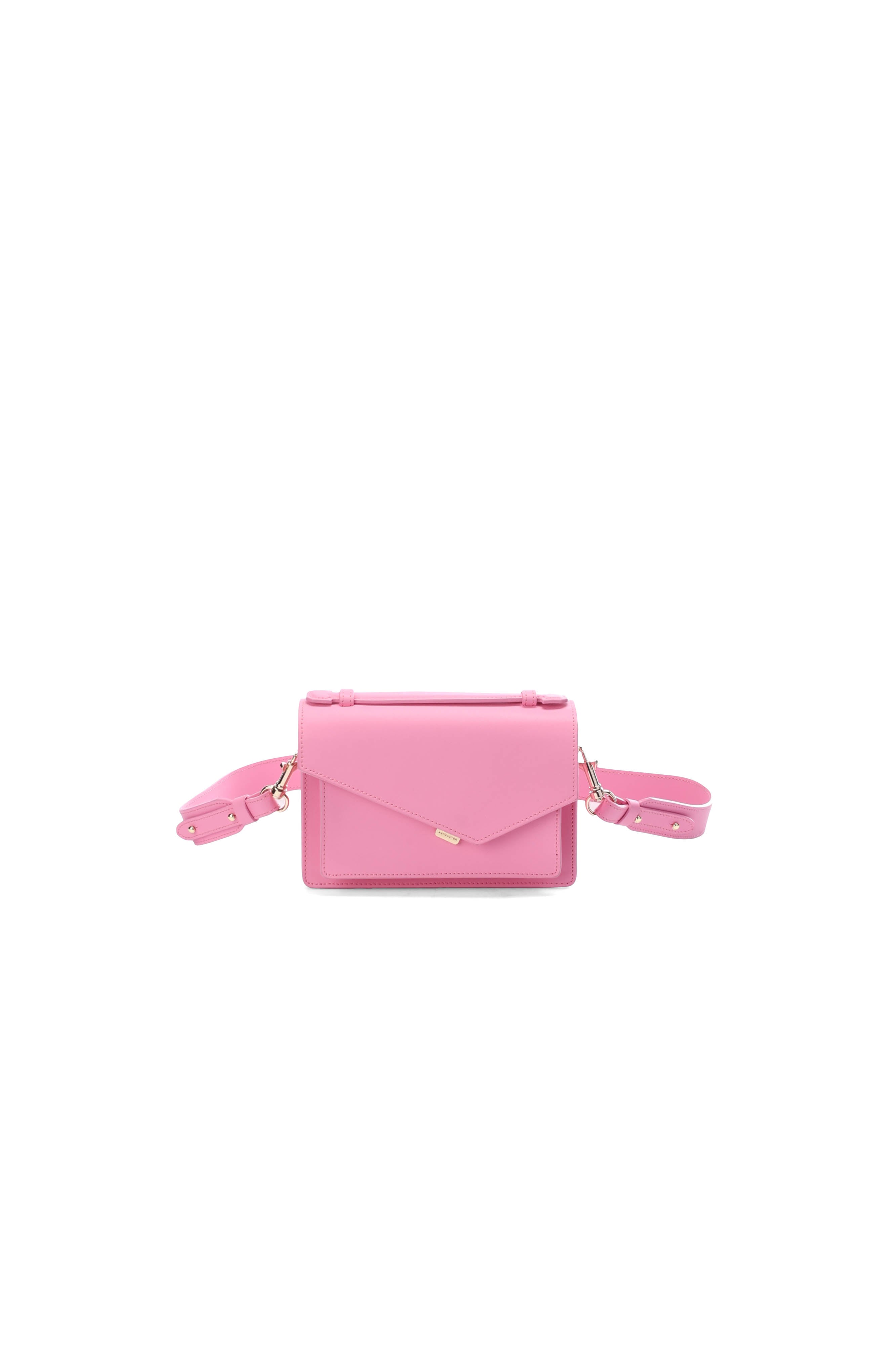 Sac baguette rose Lancaster - seconde main