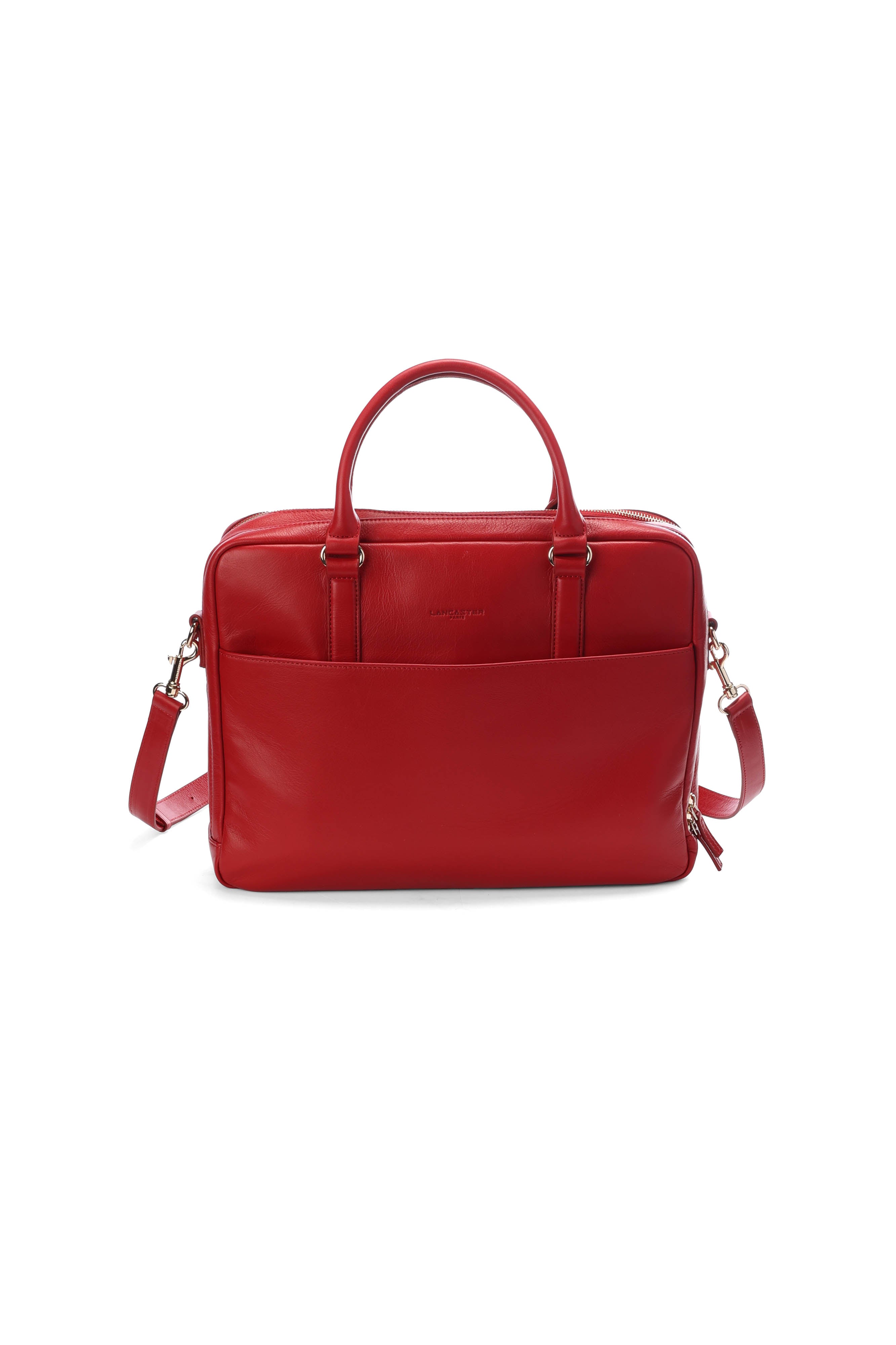 Cartable rouge Lancaster - seconde main
