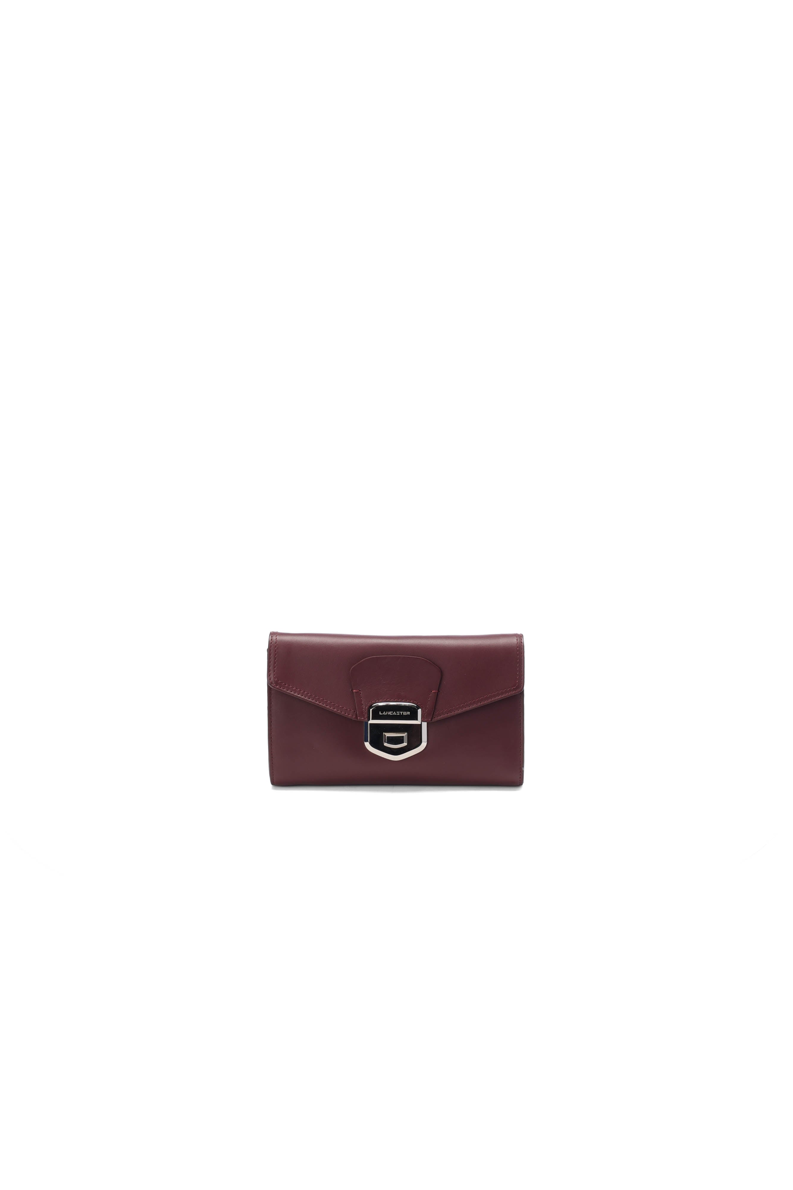Pochette bordeaux Lancaster - seconde main