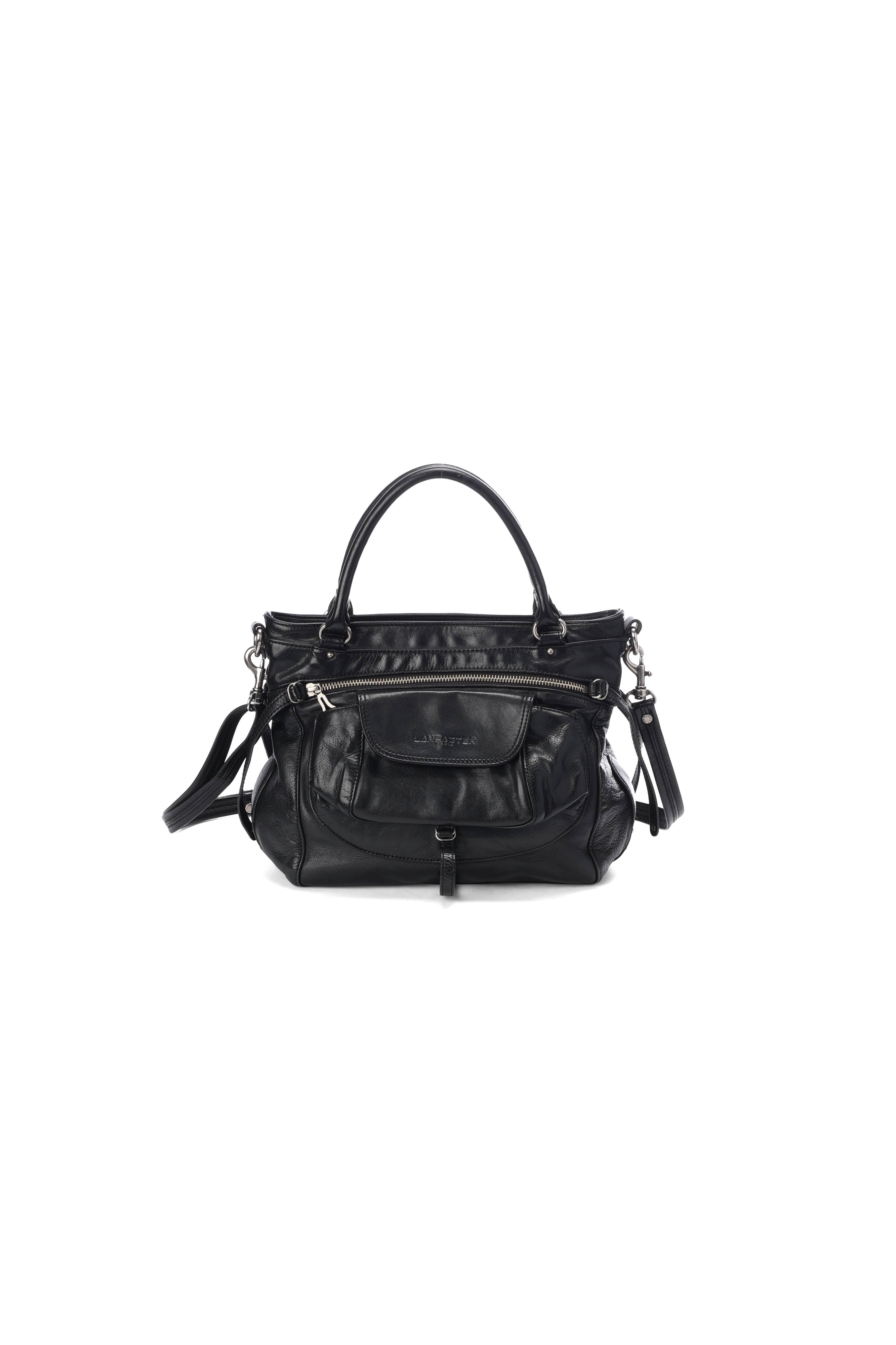 Sac besace noir Lancaster - seconde main