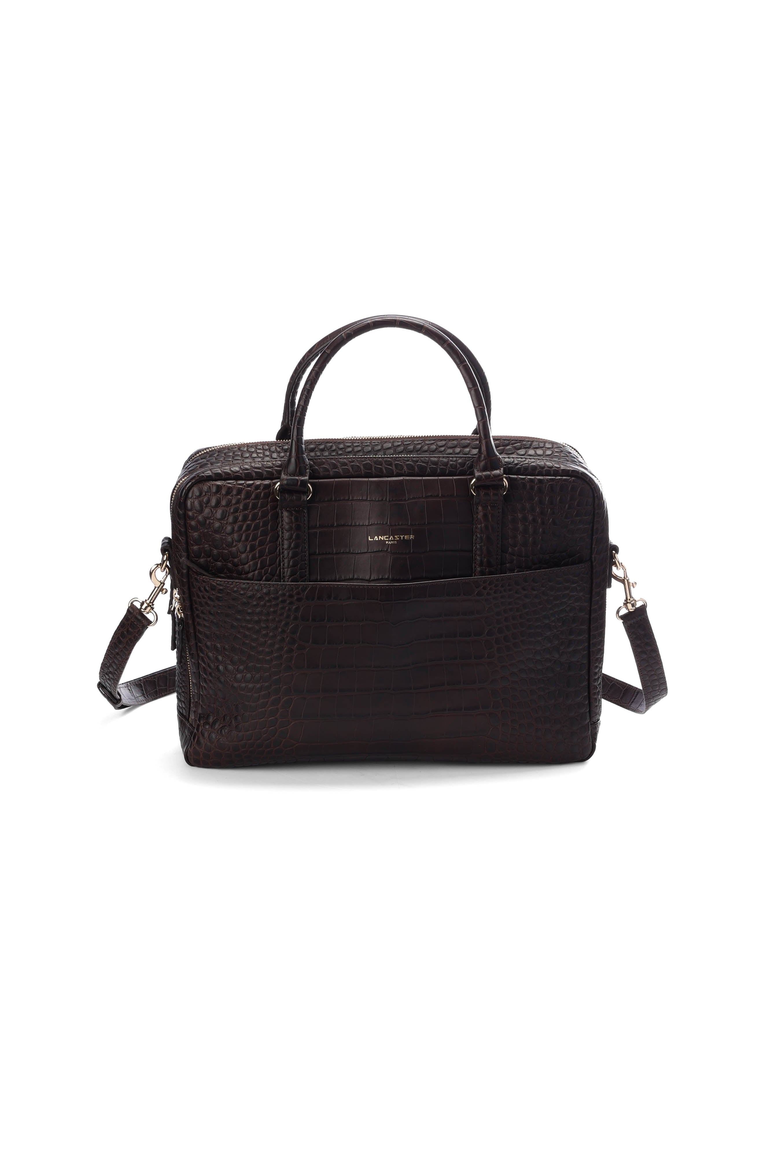 Cartable marron Lancaster - seconde main