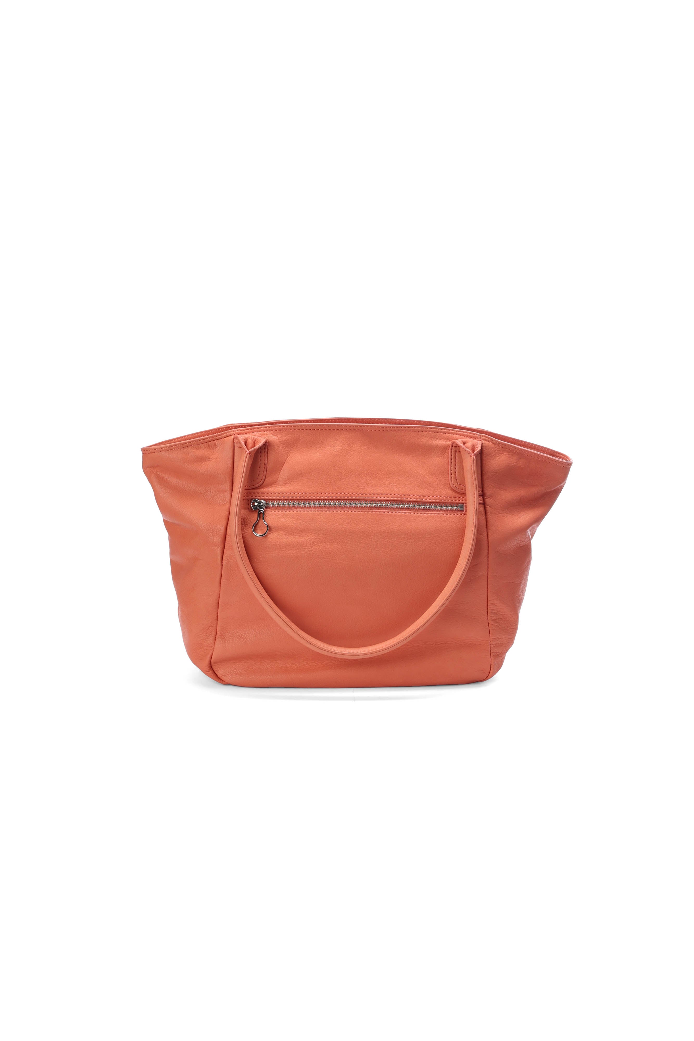 Sac cabas orange Lancaster - seconde main