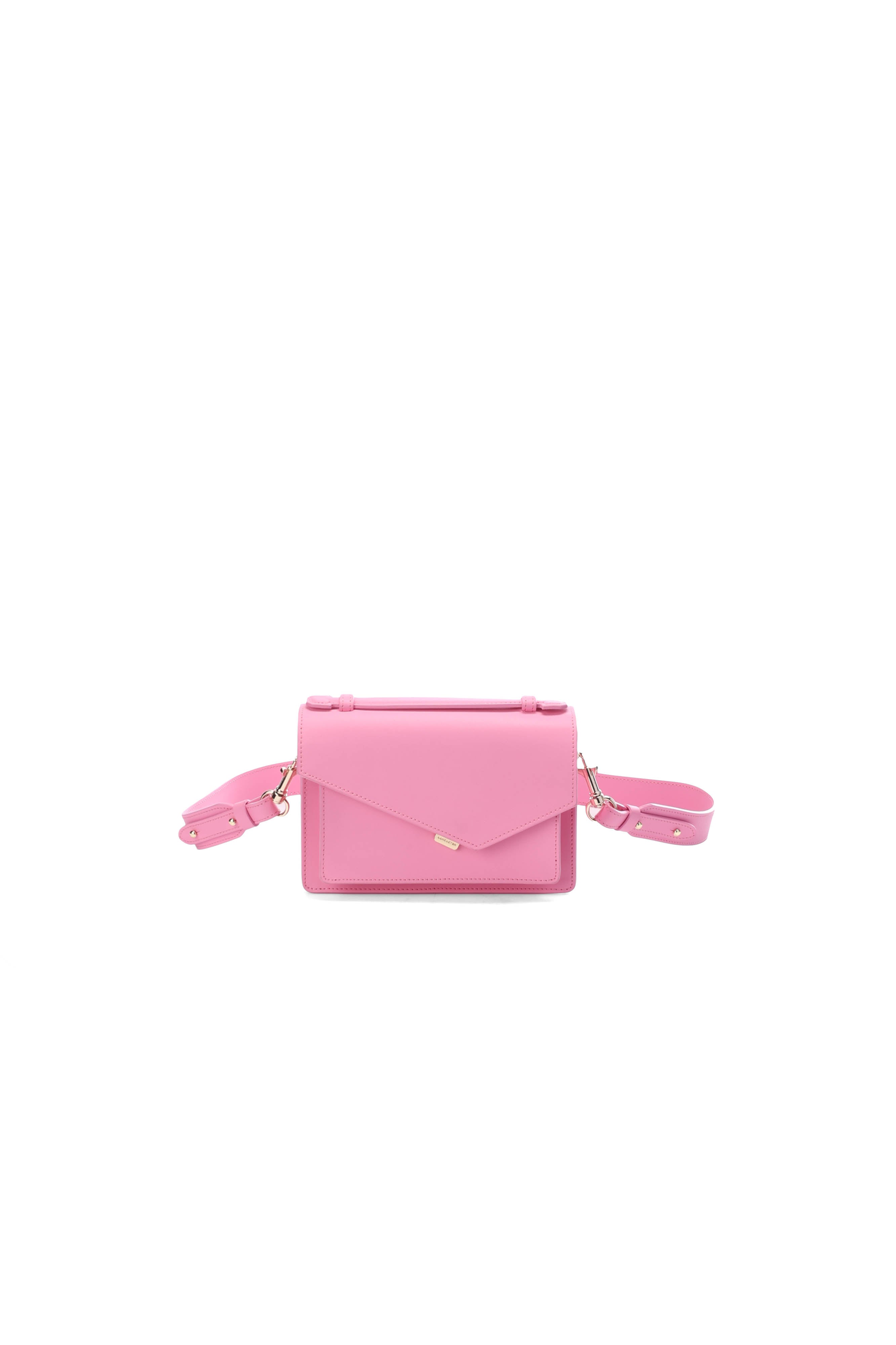 Sac baguette rose Lancaster - seconde main