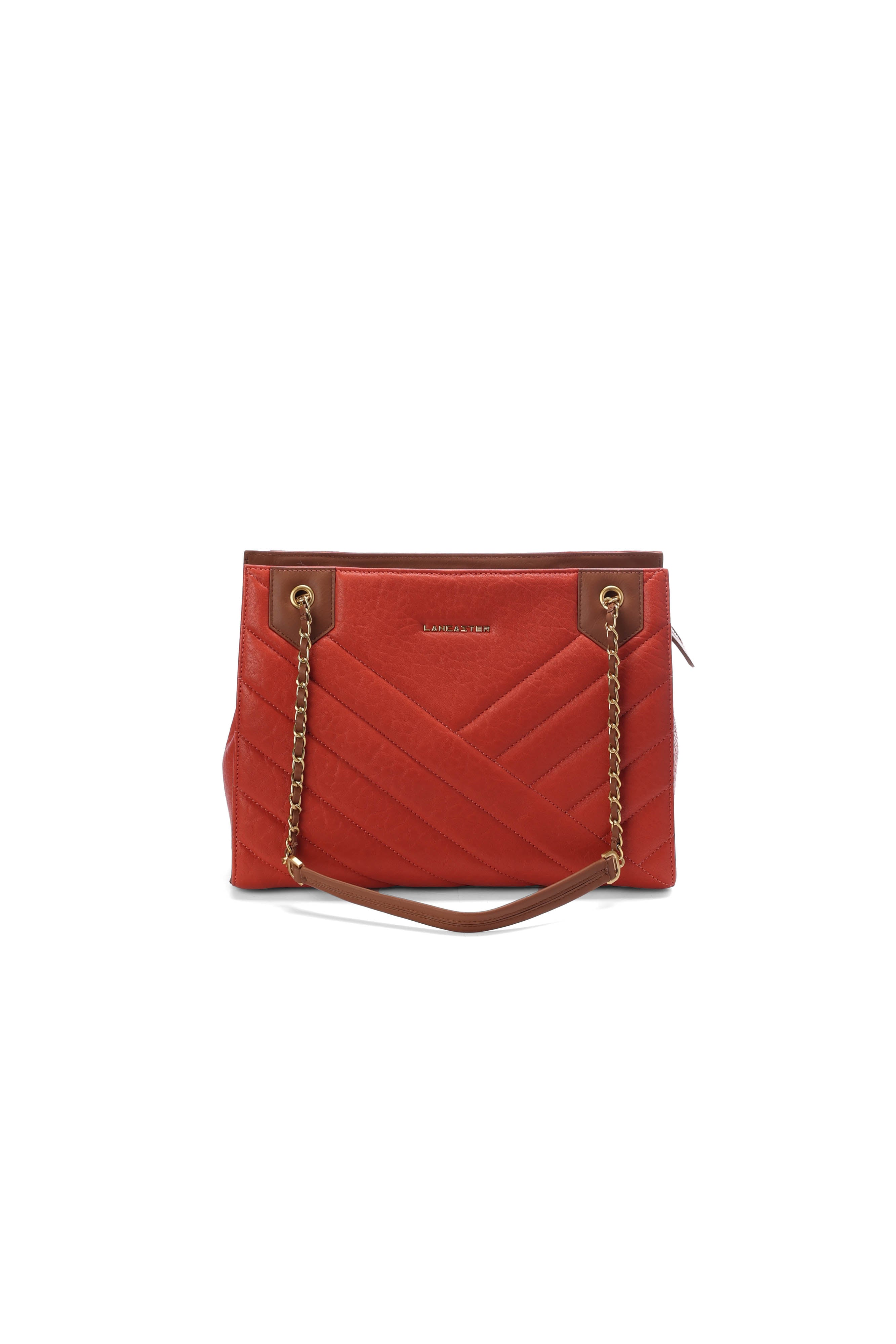Sac cabas orange Lancaster - seconde main