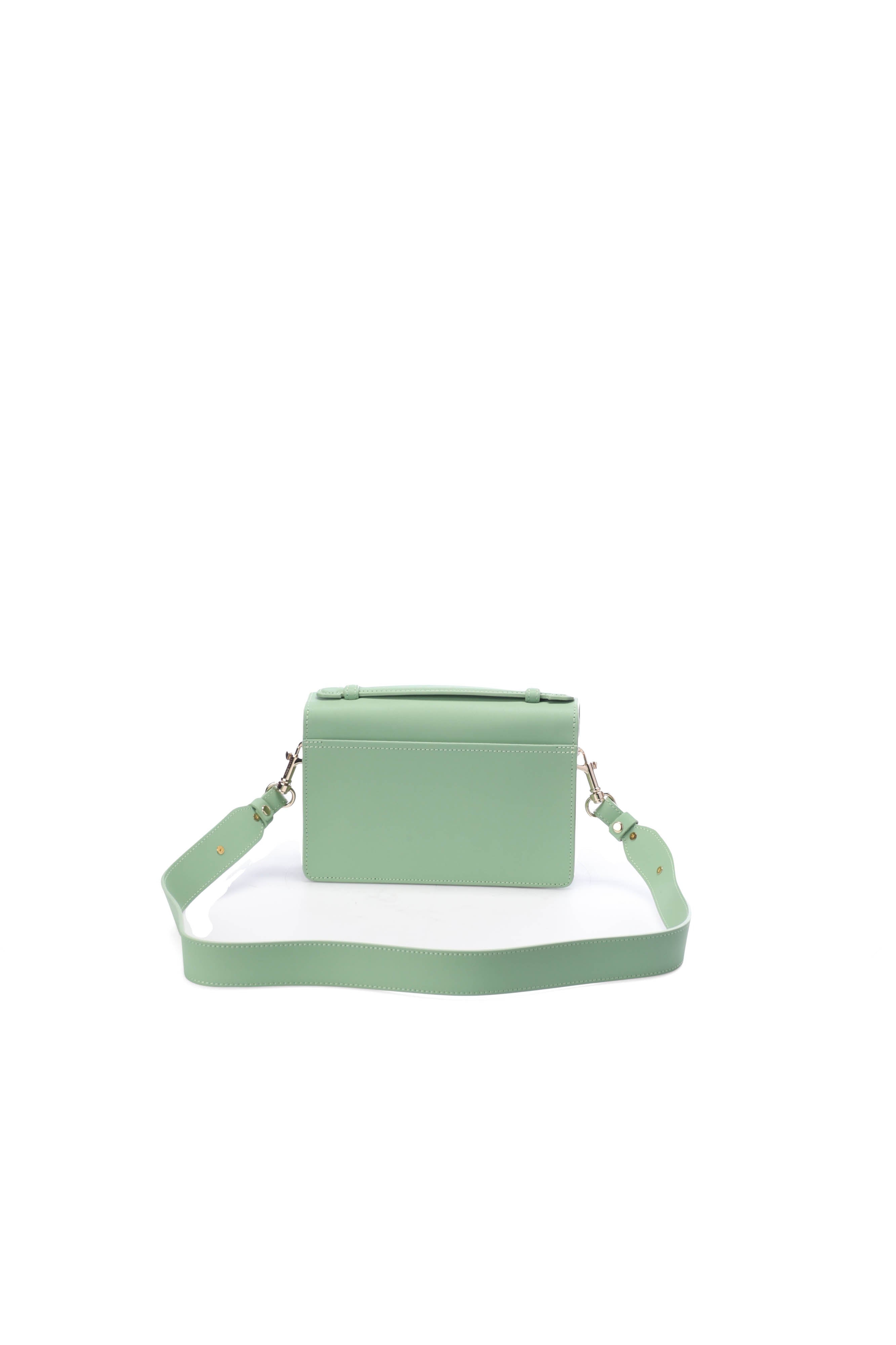 Sac baguette vert Lancaster - seconde main