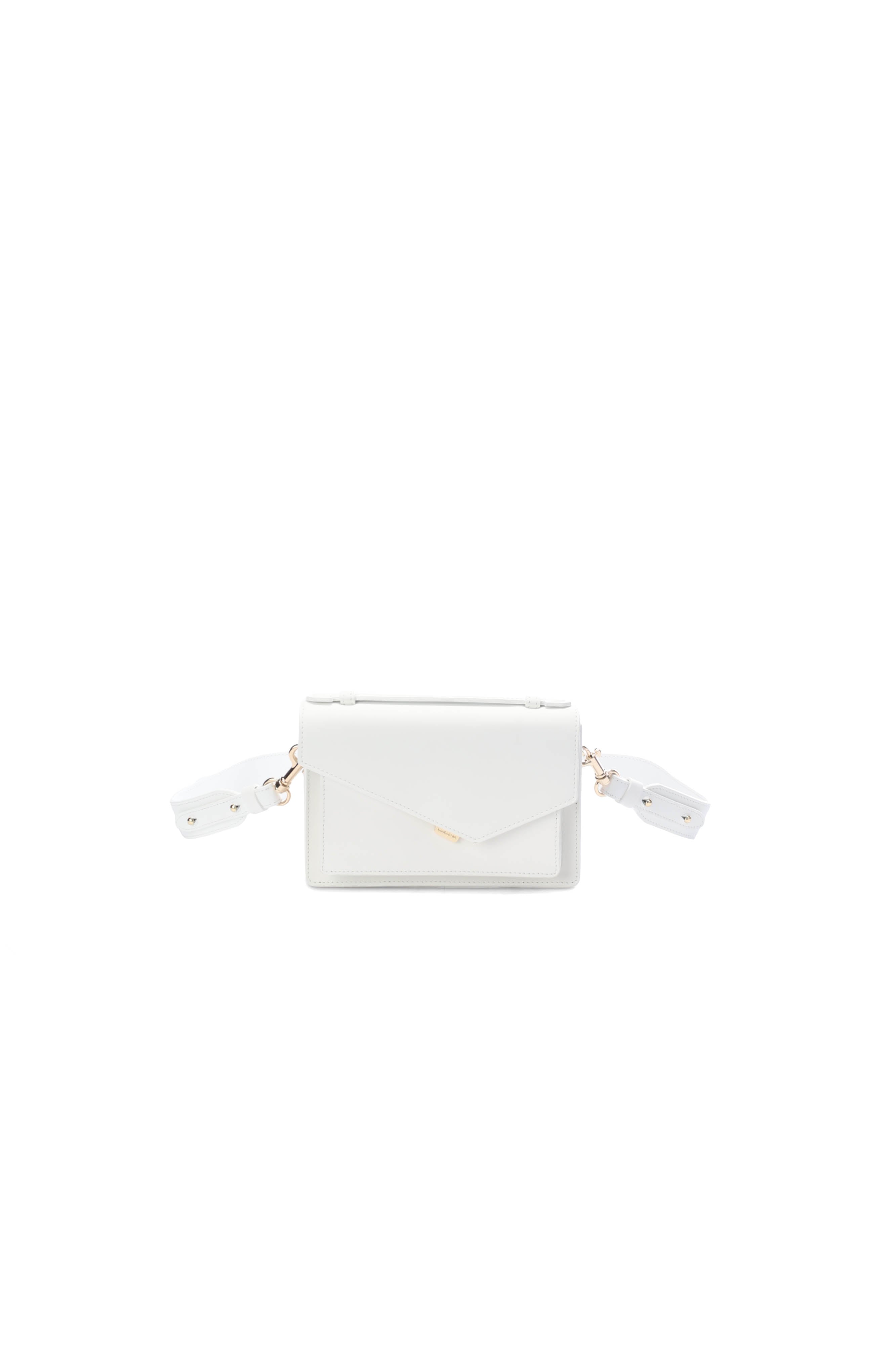 Sac baguette blanc Lancaster - seconde main