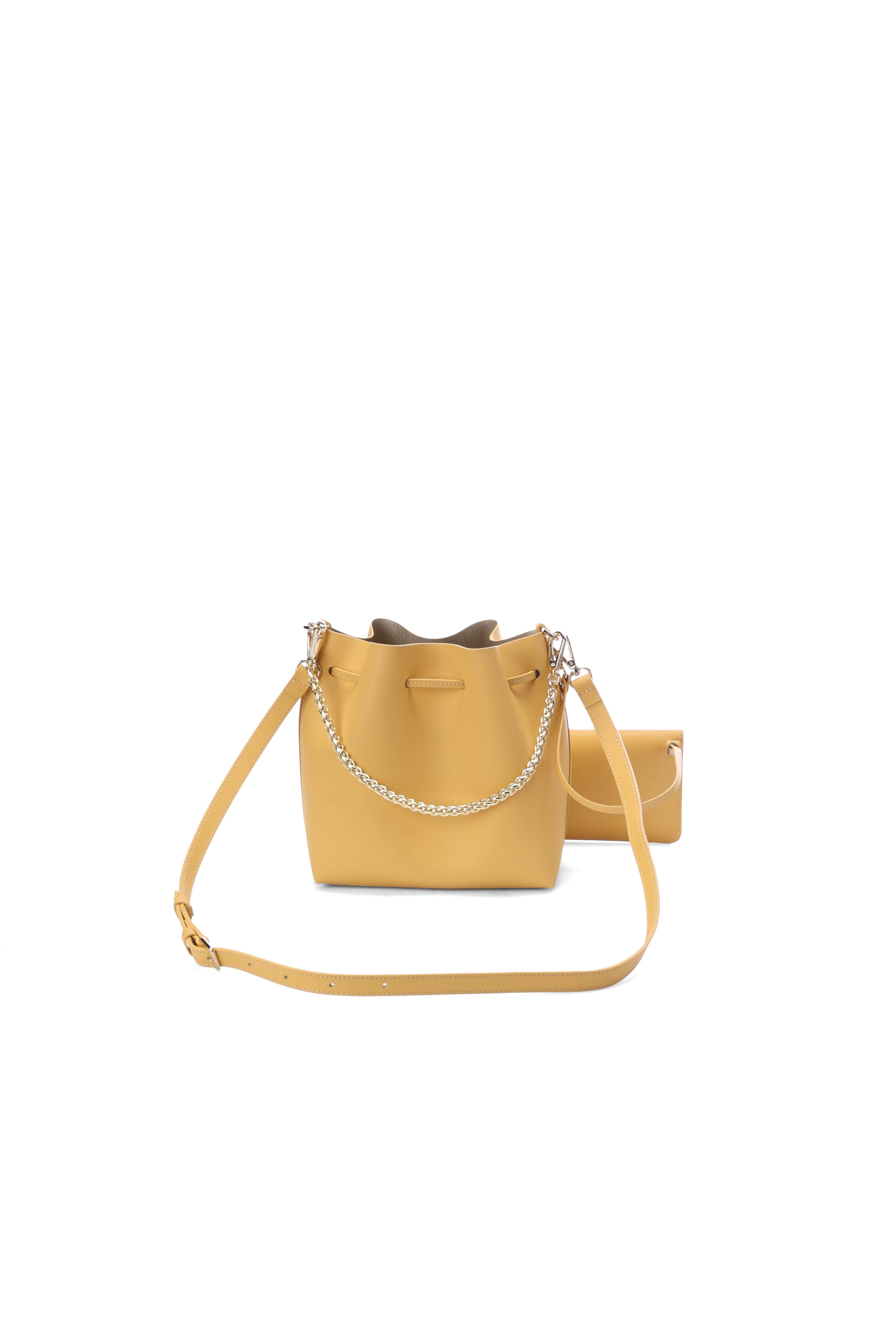 Sac bourse jaune Lancaster - seconde main