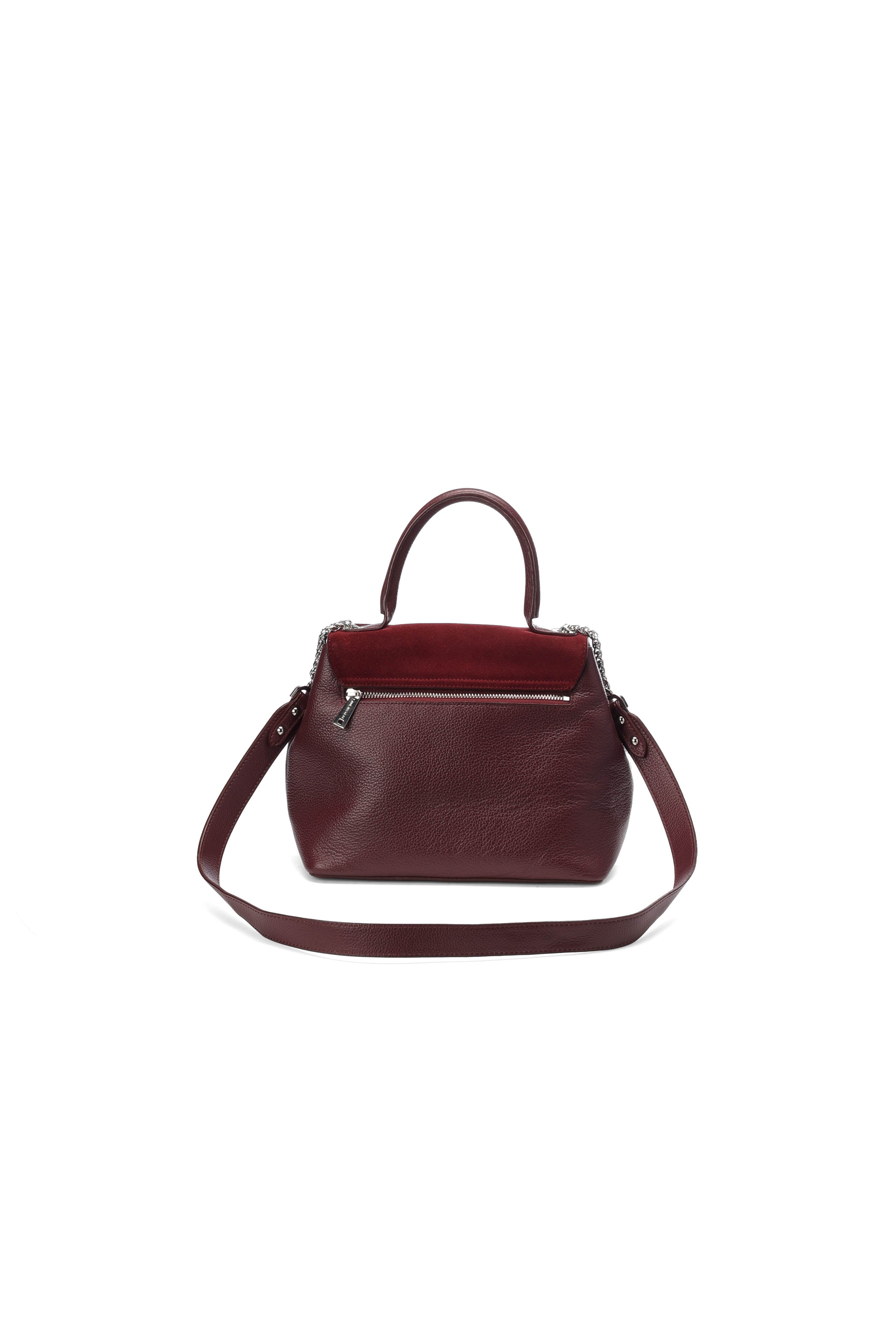 Sac à main bordeaux Lancaster - seconde main