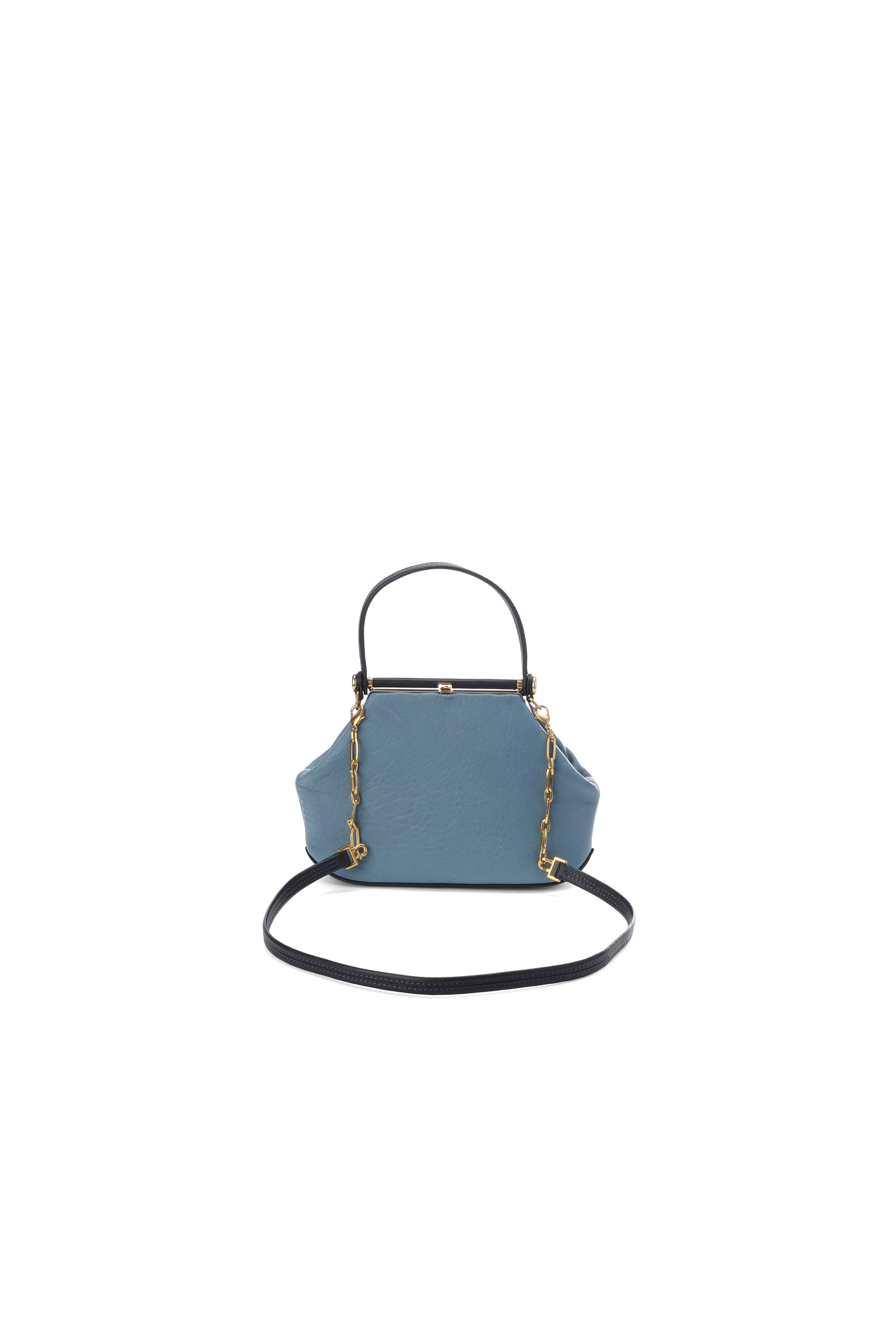 Sac à main bleu clair Lancaster - seconde main