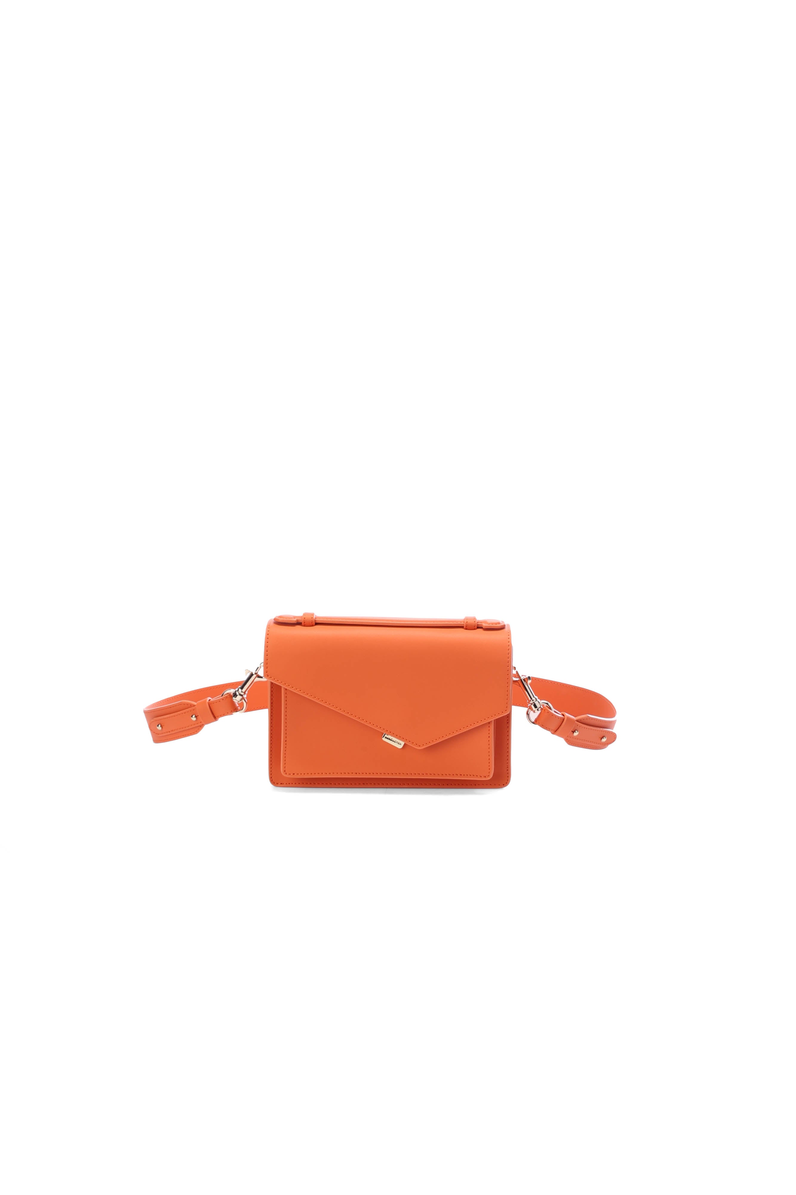 Sac baguette orange Lancaster - seconde main