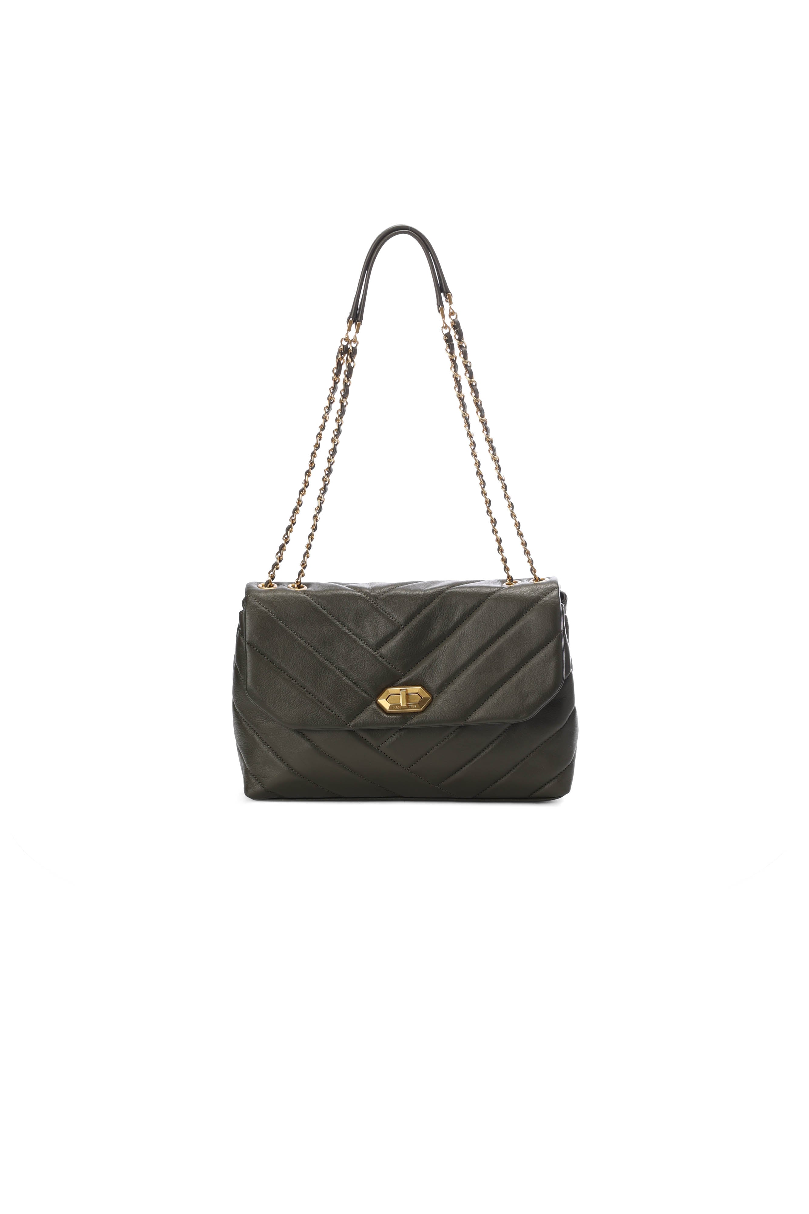 Sac à main kaki Lancaster - seconde main