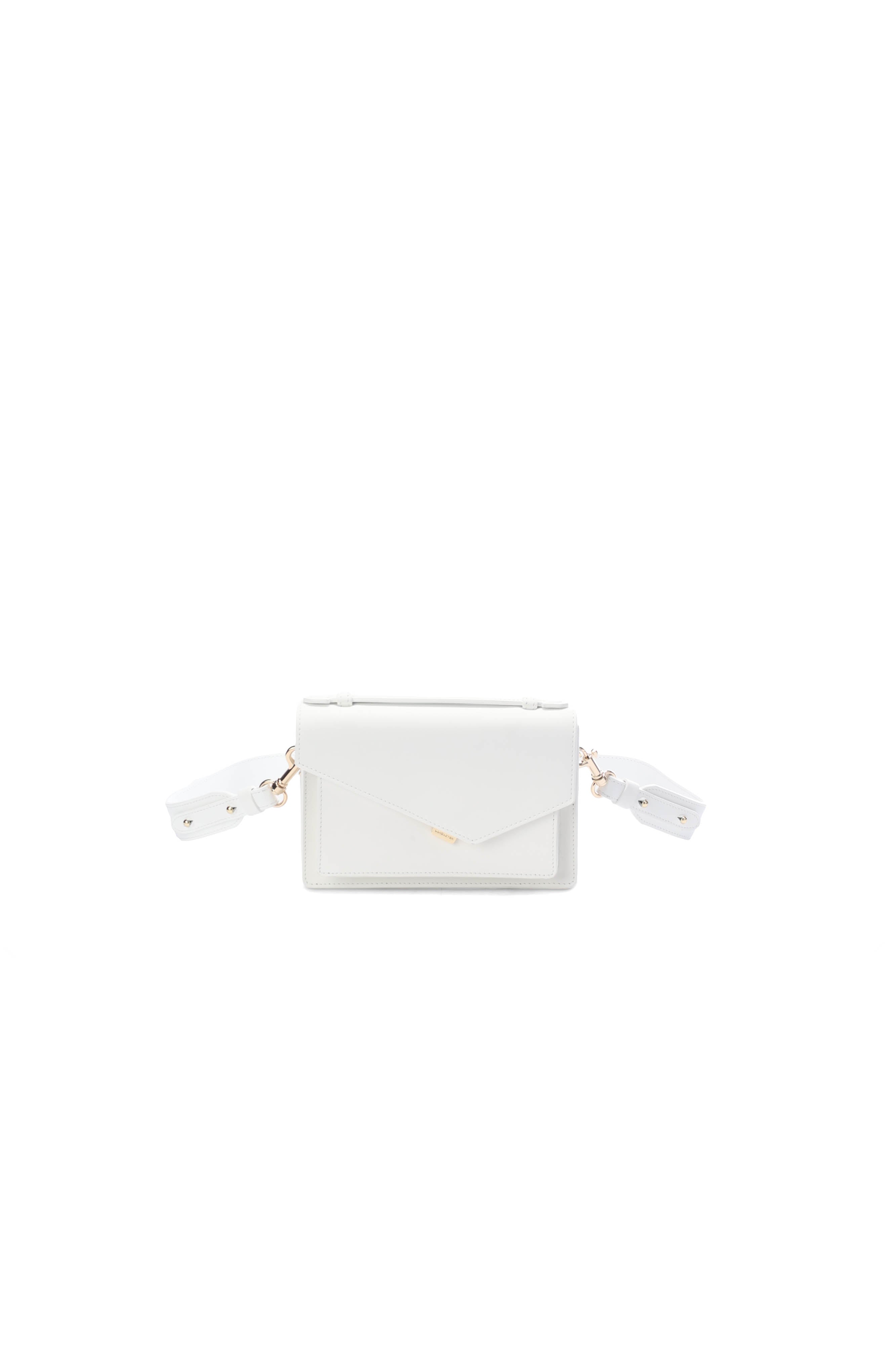 Sac baguette blanc Lancaster - seconde main