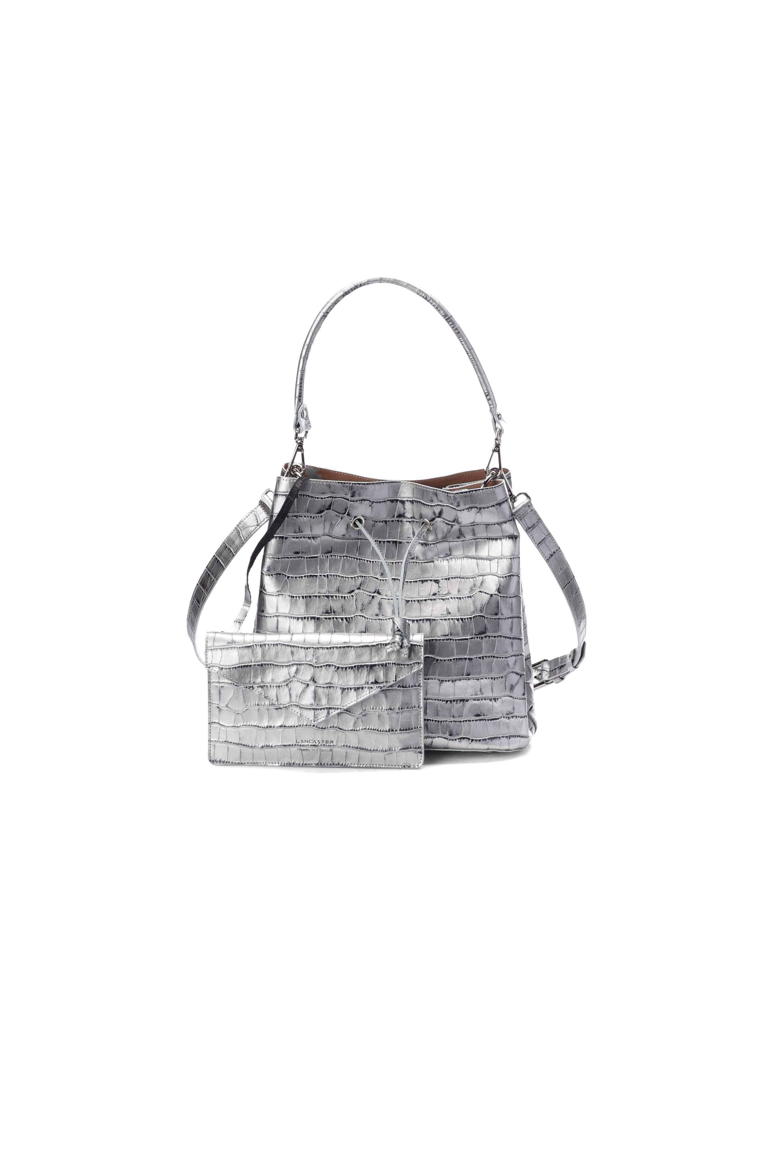 Sac bourse gris Lancaster - seconde main