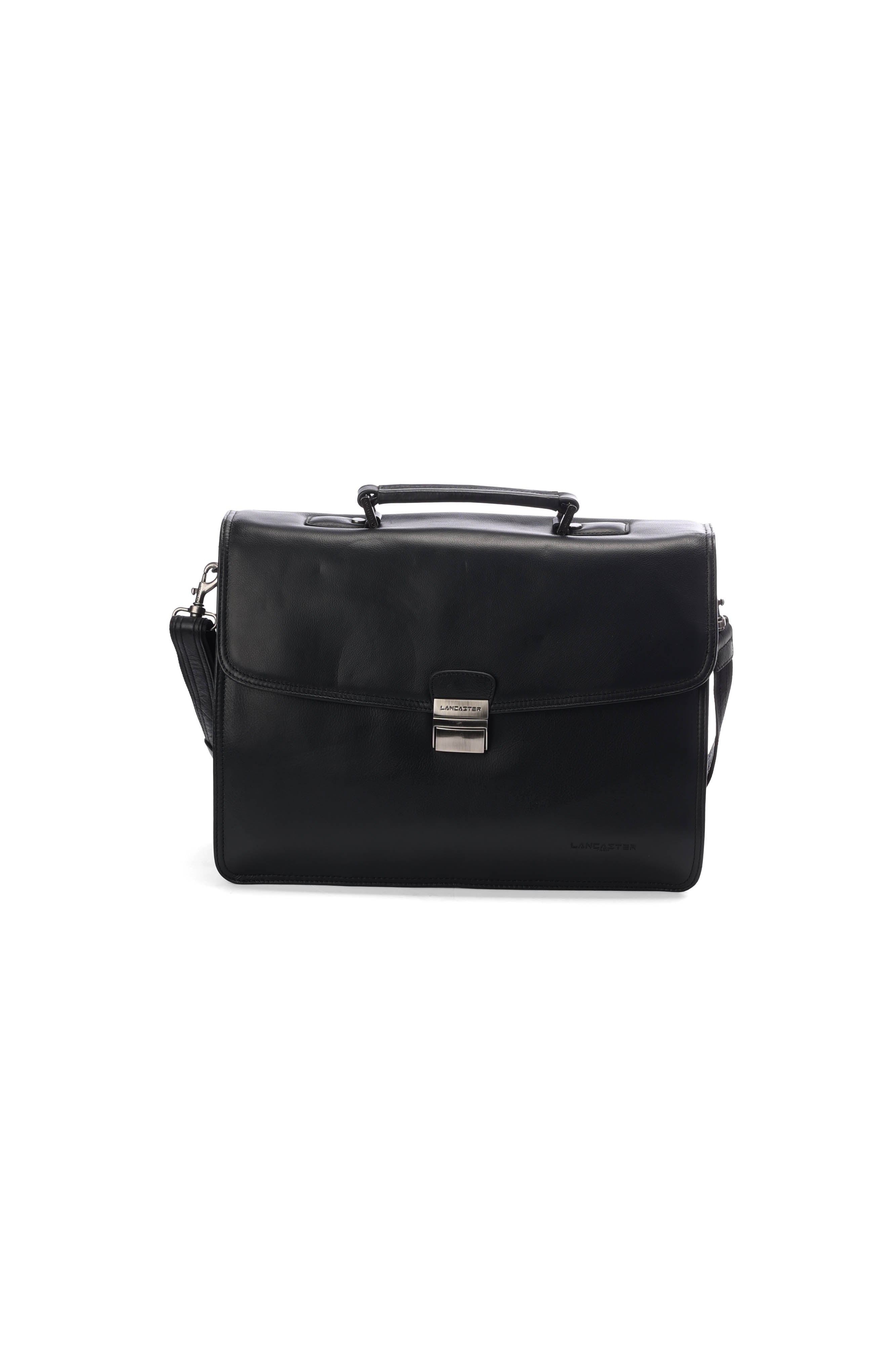 Cartable noir Lancaster - seconde main