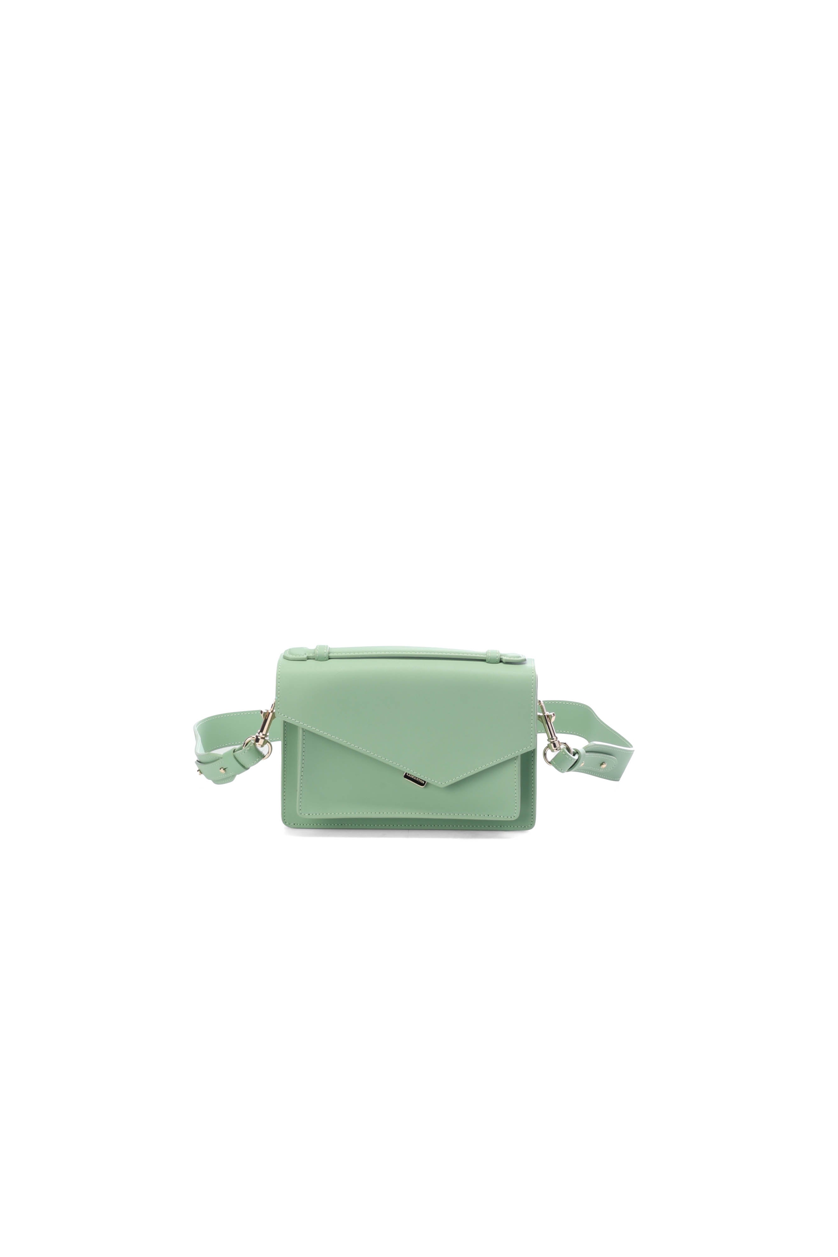 Sac baguette vert Lancaster - seconde main