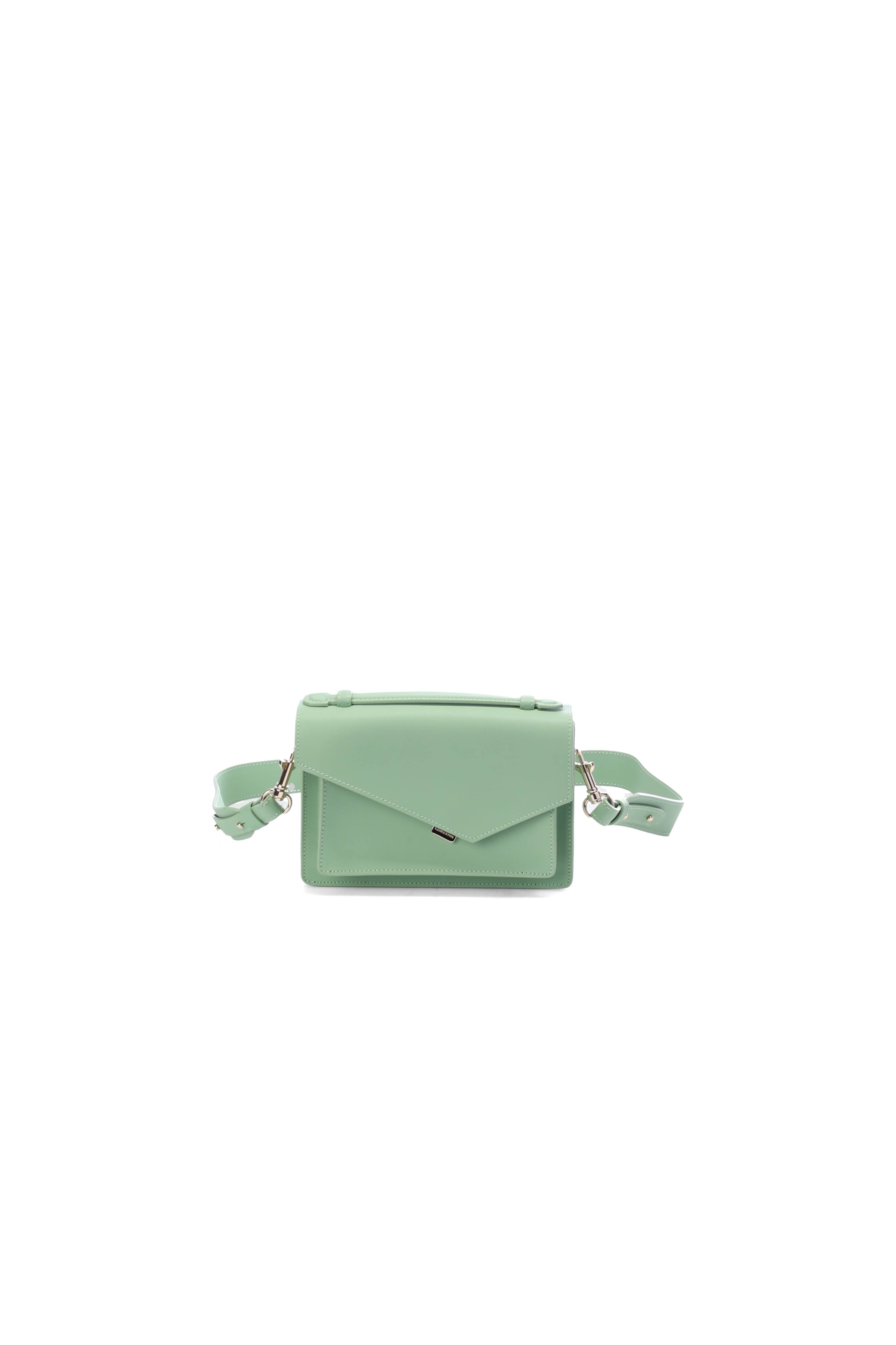 Sac baguette vert Lancaster - seconde main