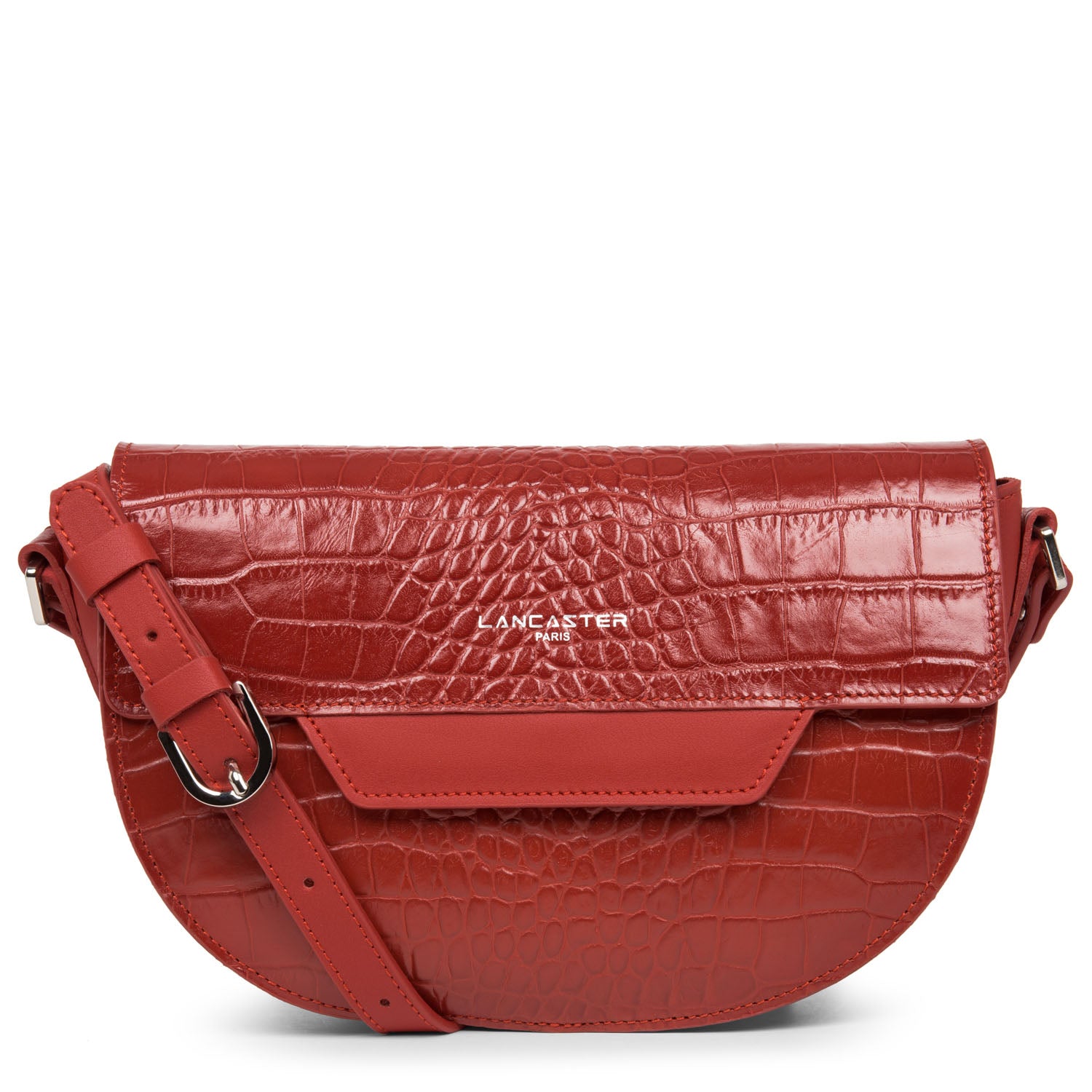 Sac trotteur - Exotic Lune Croco Lancaster - seconde main